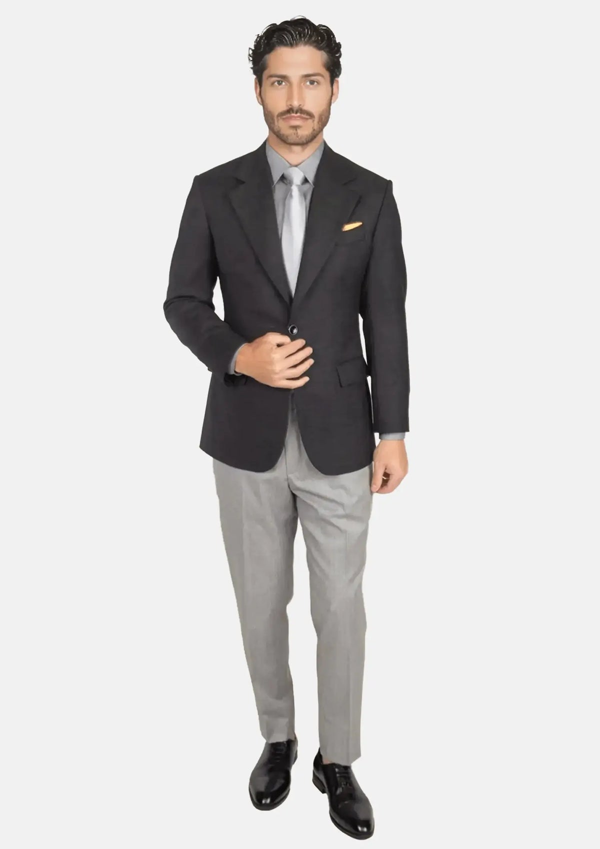 Ellis Black Pindot Jacket812