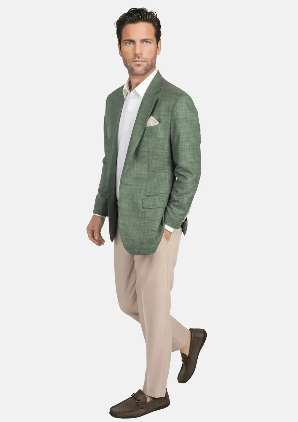 Aspen Green Hopsack Jacket834