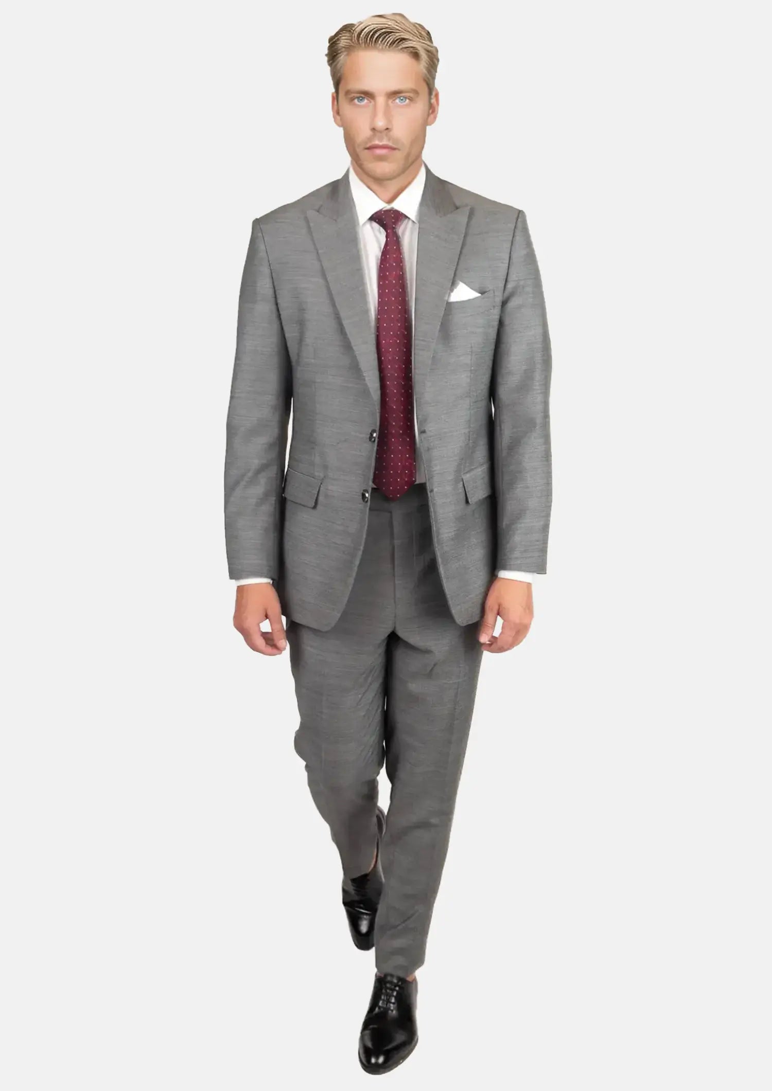 Granite Grey Birdseye Suit444