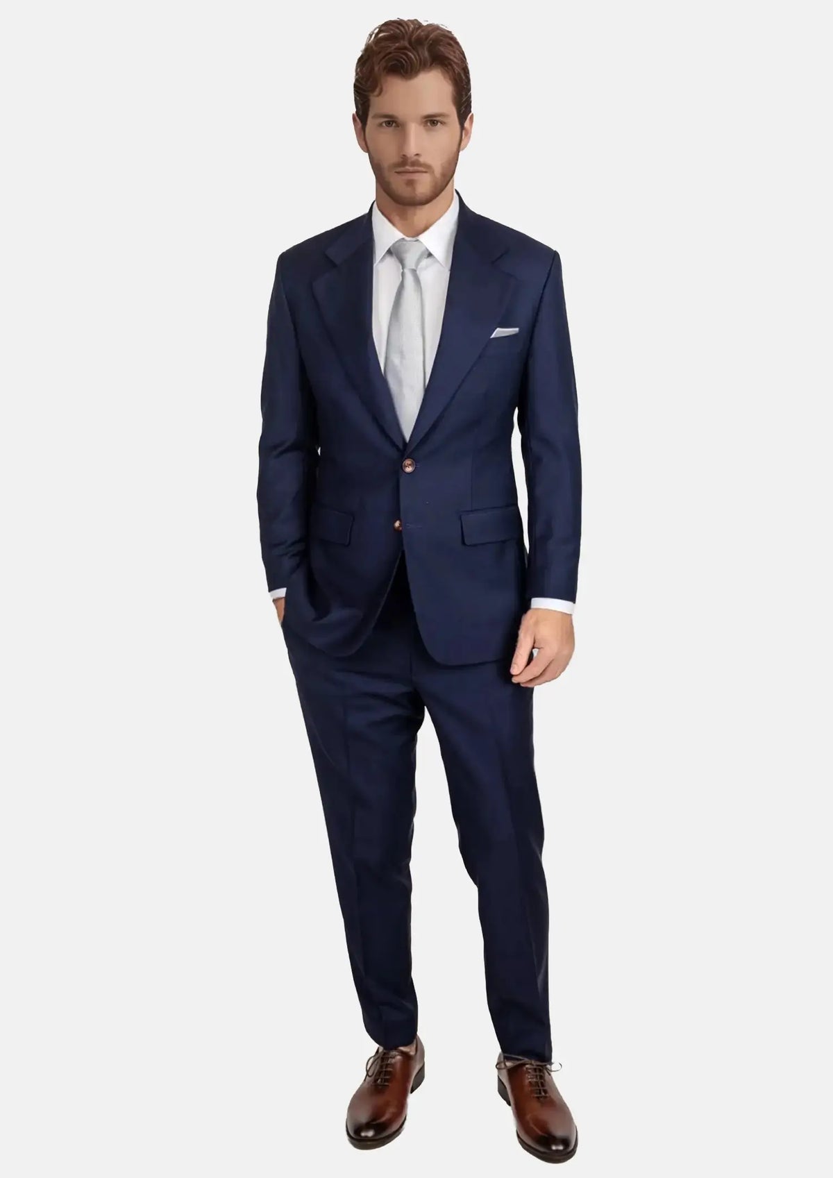 Stratos Blue Mohair Suit160