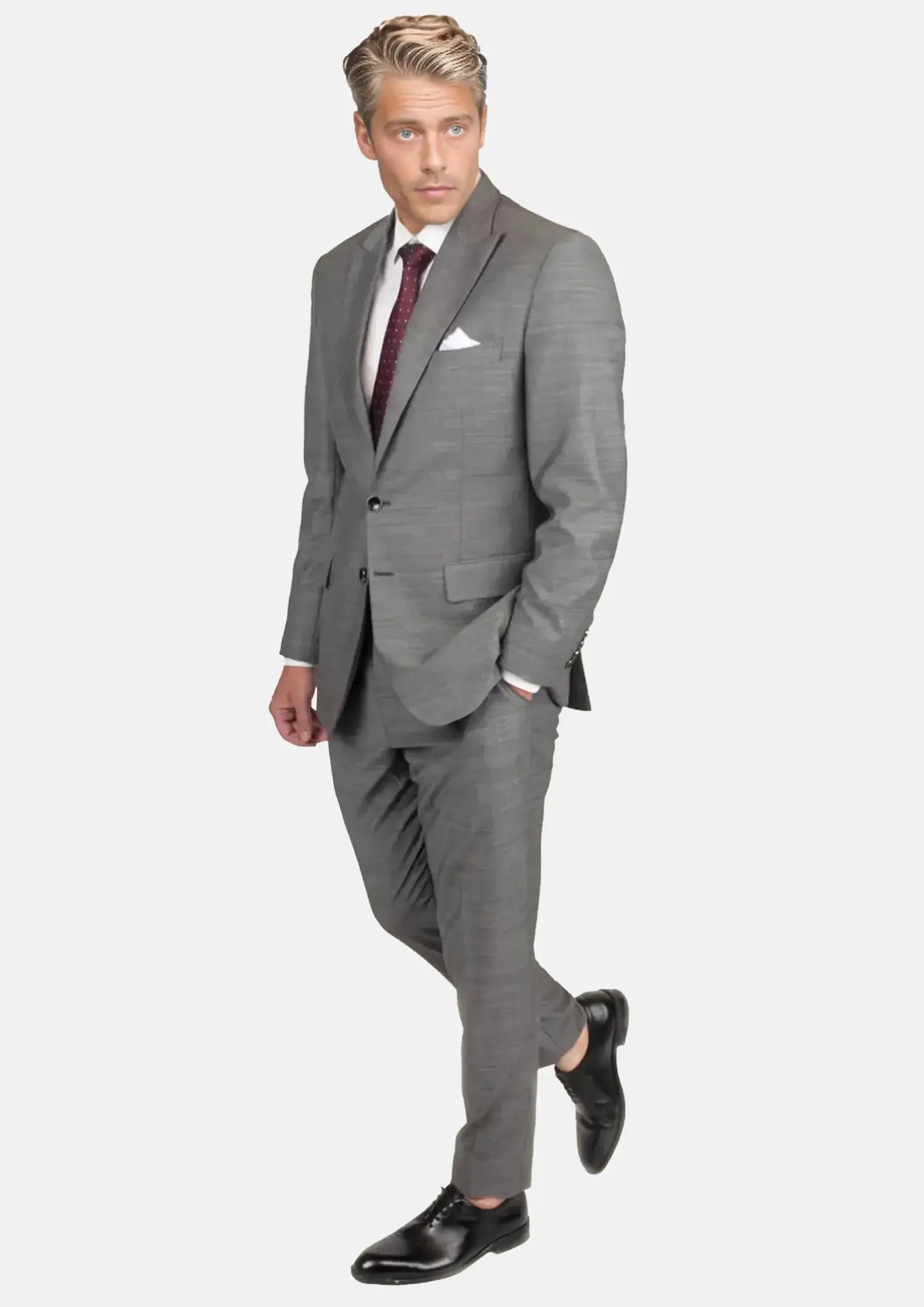 Granite Grey Birdseye Suit993