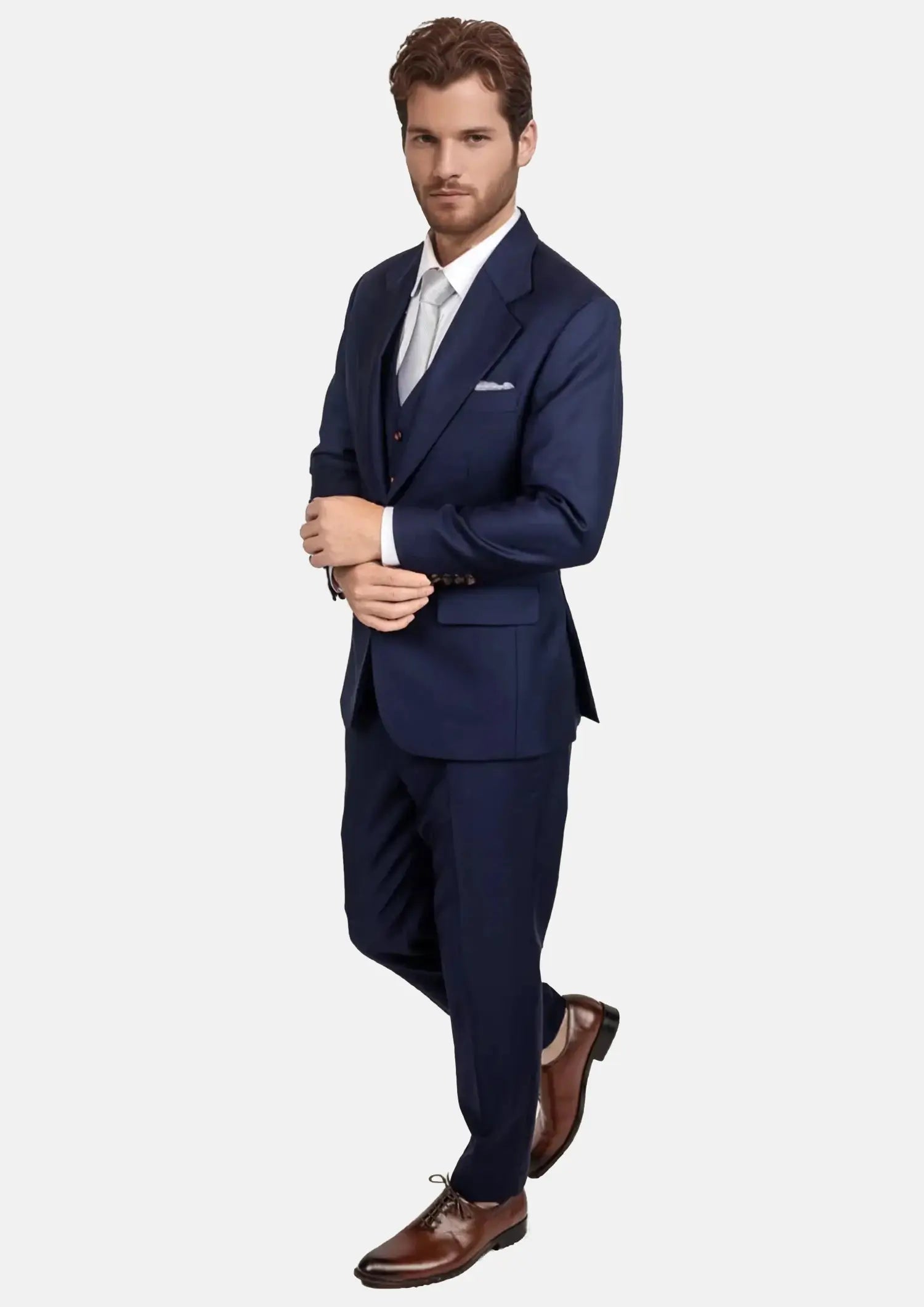 Stratos Blue Mohair Suit273