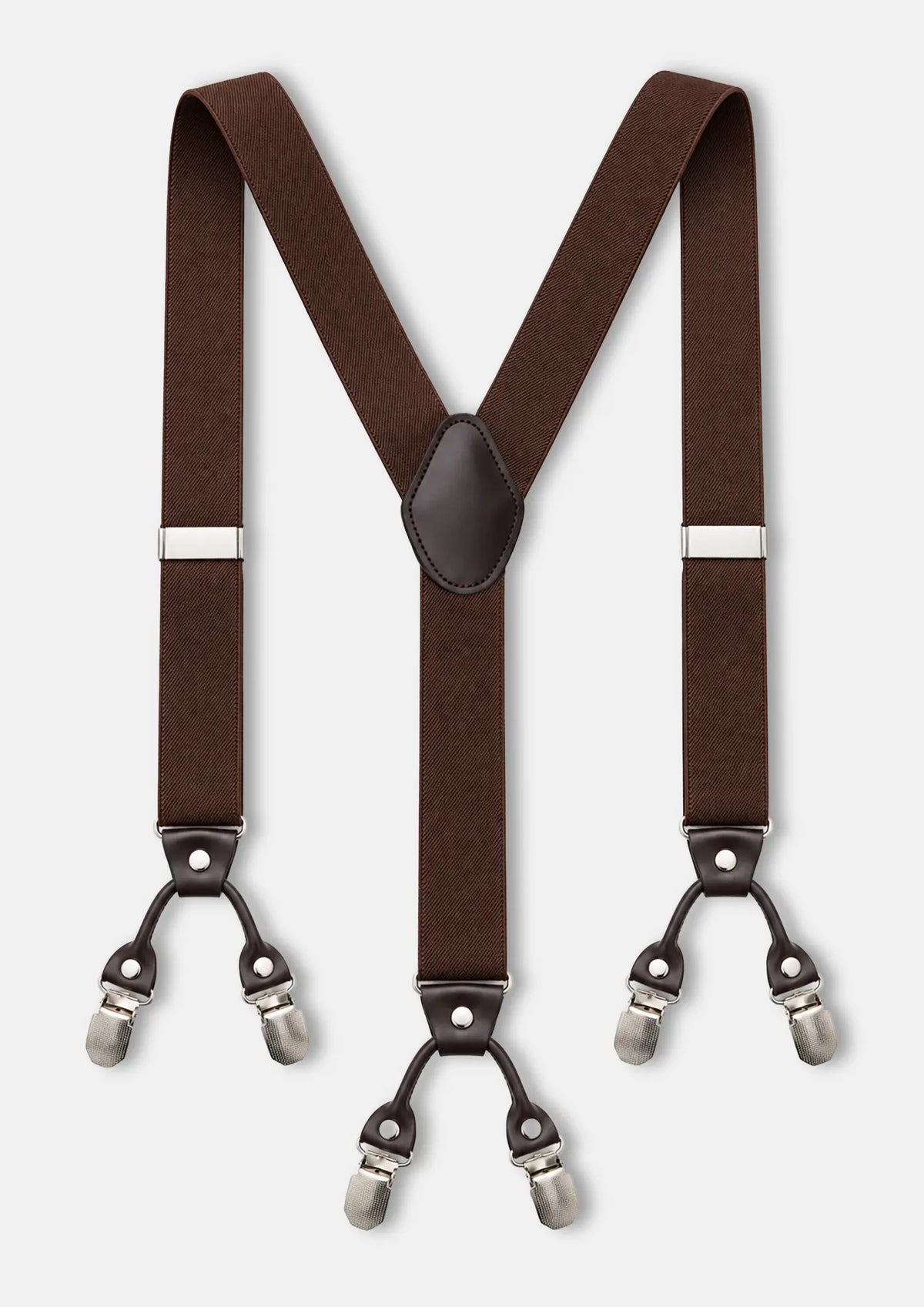 Chocolate Brown Suspenders364