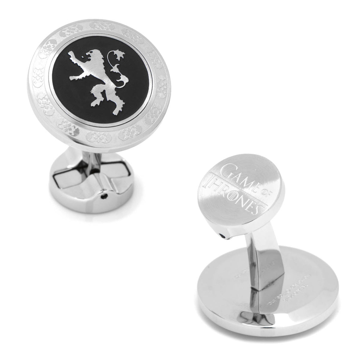 Game of Thrones Lannister Filigree Stainless Steel Cufflinks518