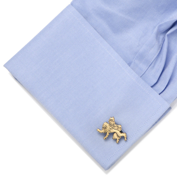 Game of Thrones Lannister Lion Sigil Cufflinks637