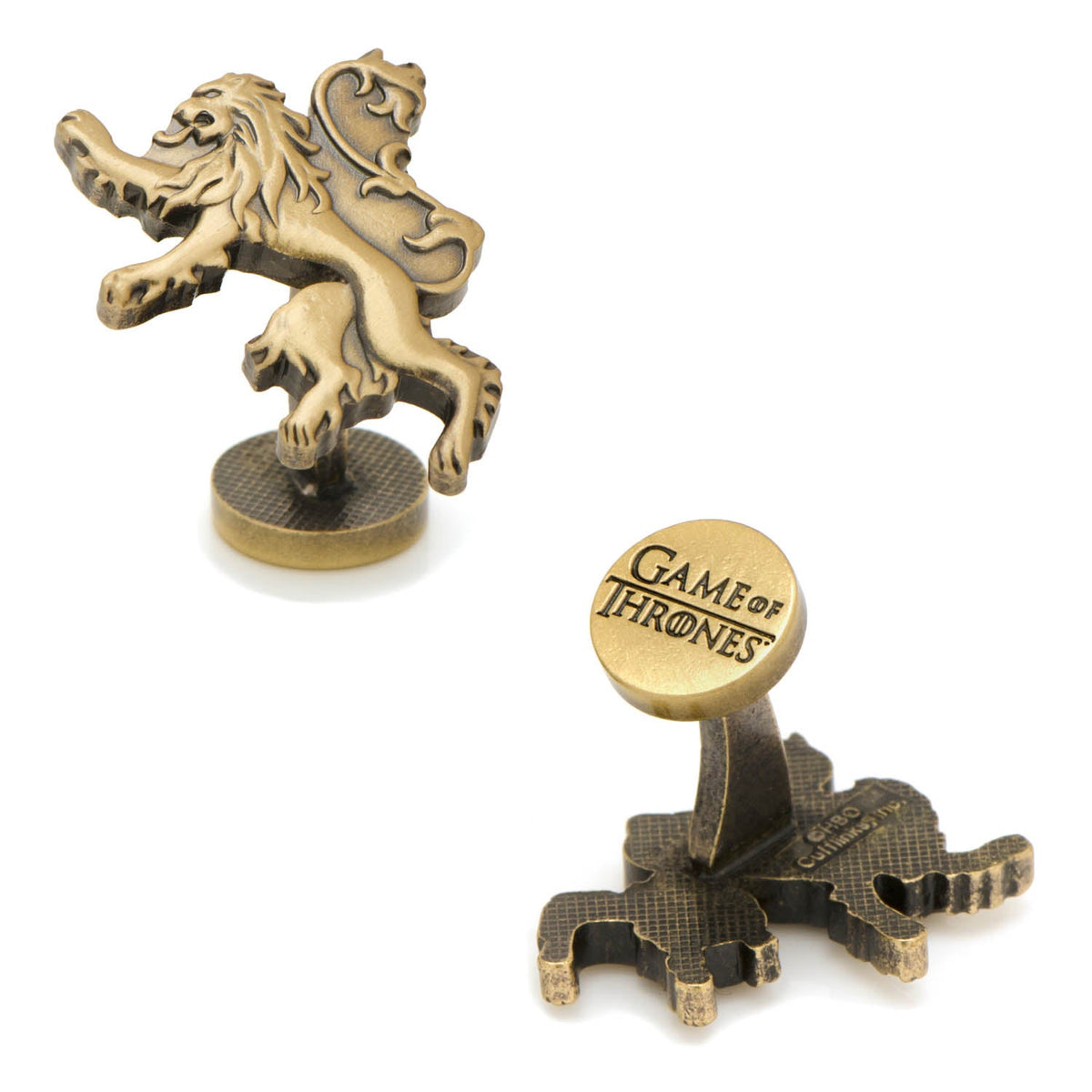 Game of Thrones Lannister Lion Sigil Cufflinks601