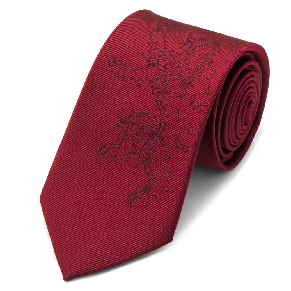 Game of Thrones Lannister Lion Red Men's Tie761
