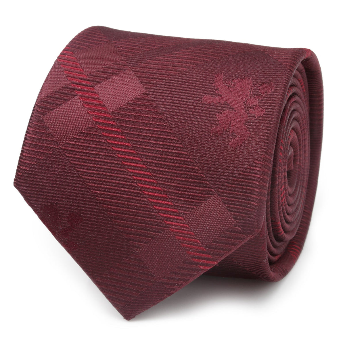 Game of Thrones Lannister Lion Red Plaid Silk Men&amp;#39;s Tie896