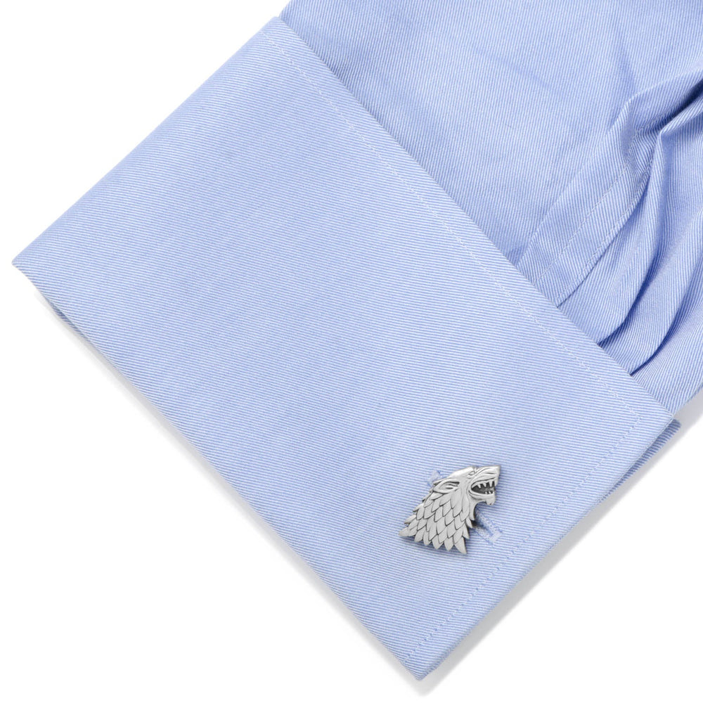 Game of Thrones Stark Direwolf Sigil Cufflinks692