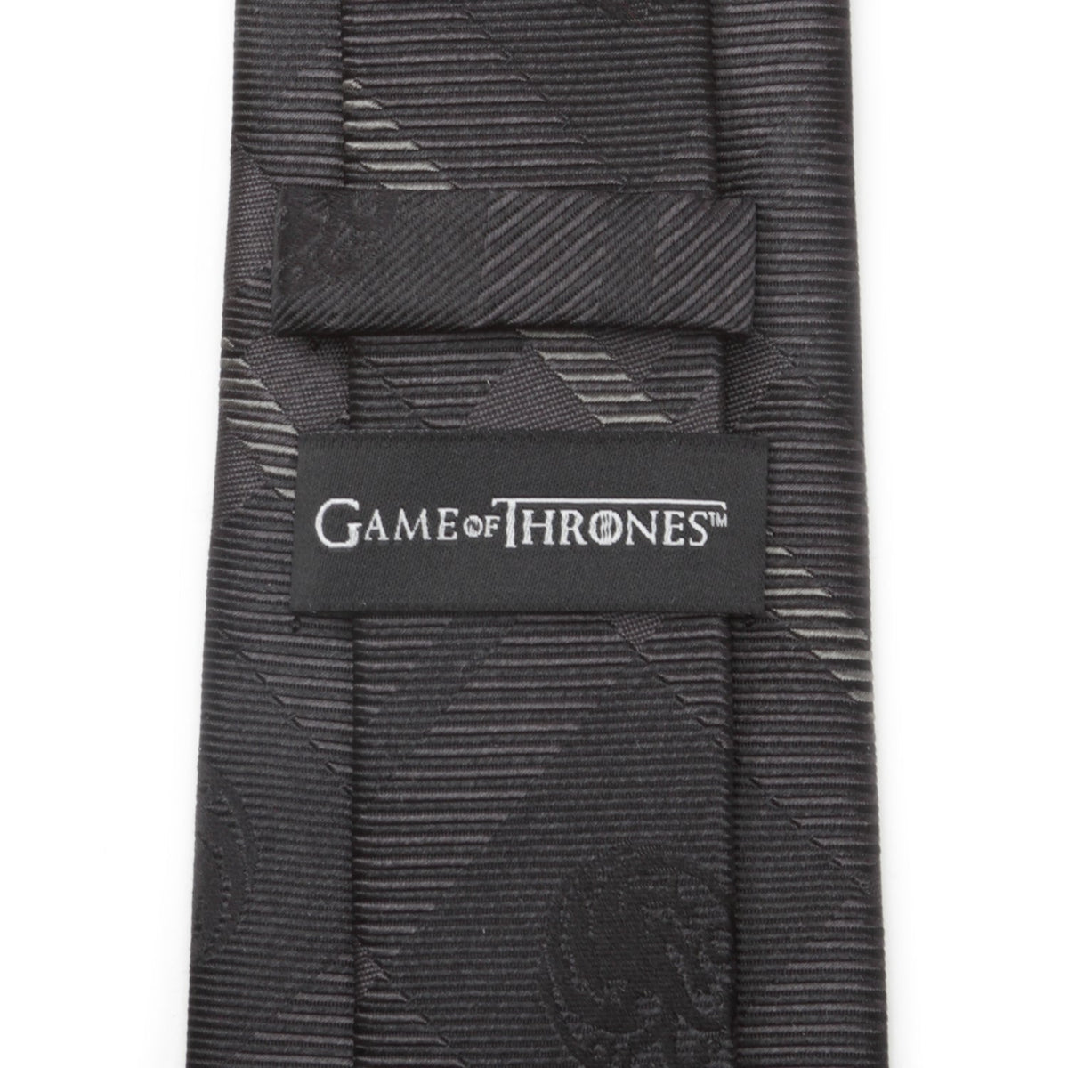 Game of Thrones Targaryen Dragon Black Plaid Silk Men's Tie494
