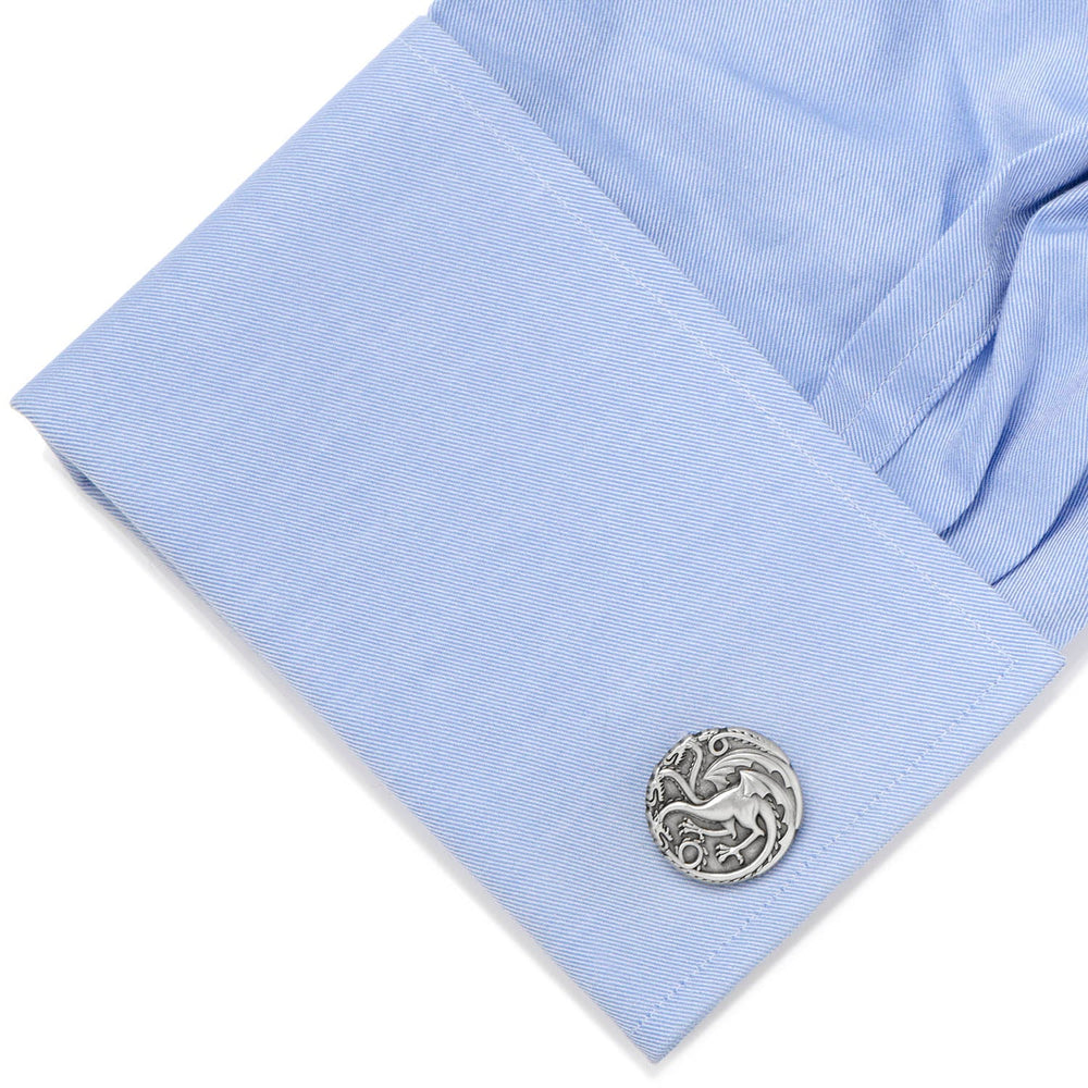 Game of Thrones Targaryen Three Headed Dragon Sigil Cufflinks291