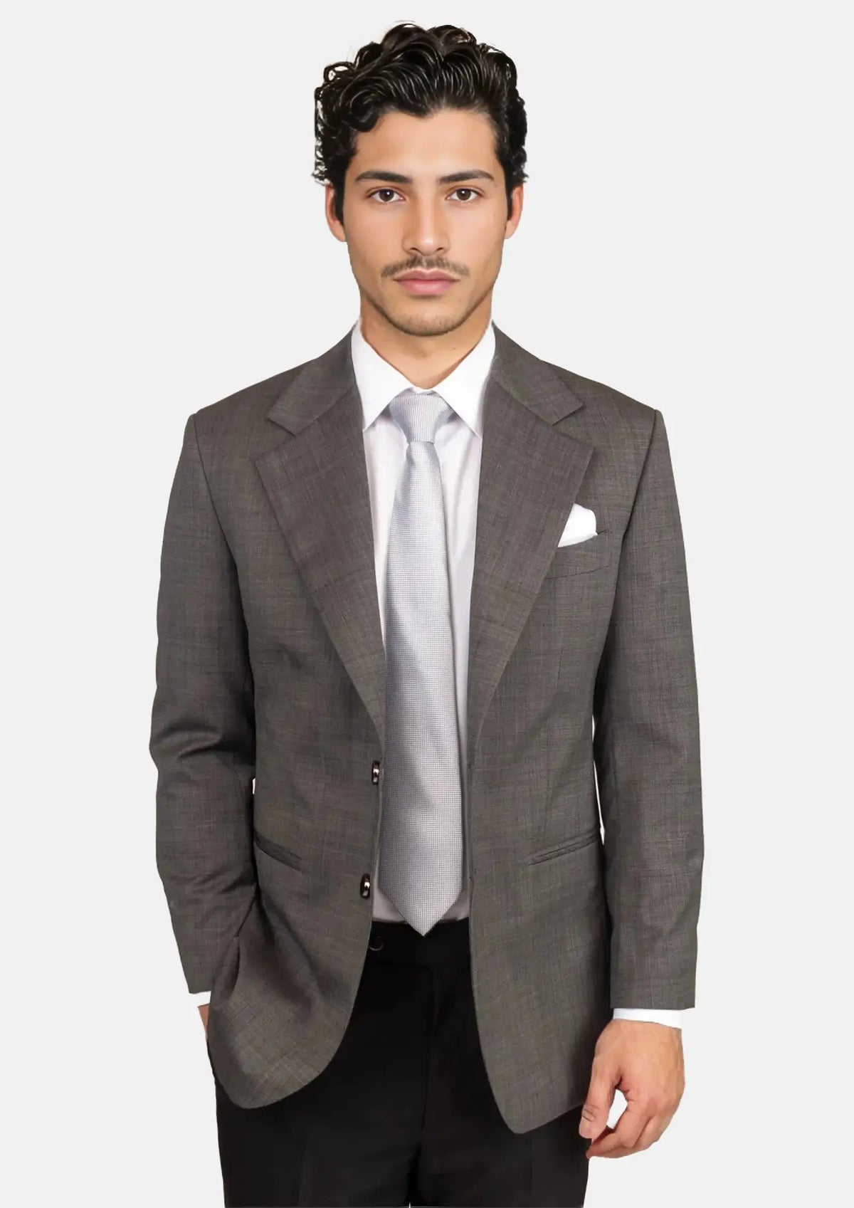 Ellis Carbon Grey Pindot Jacket778