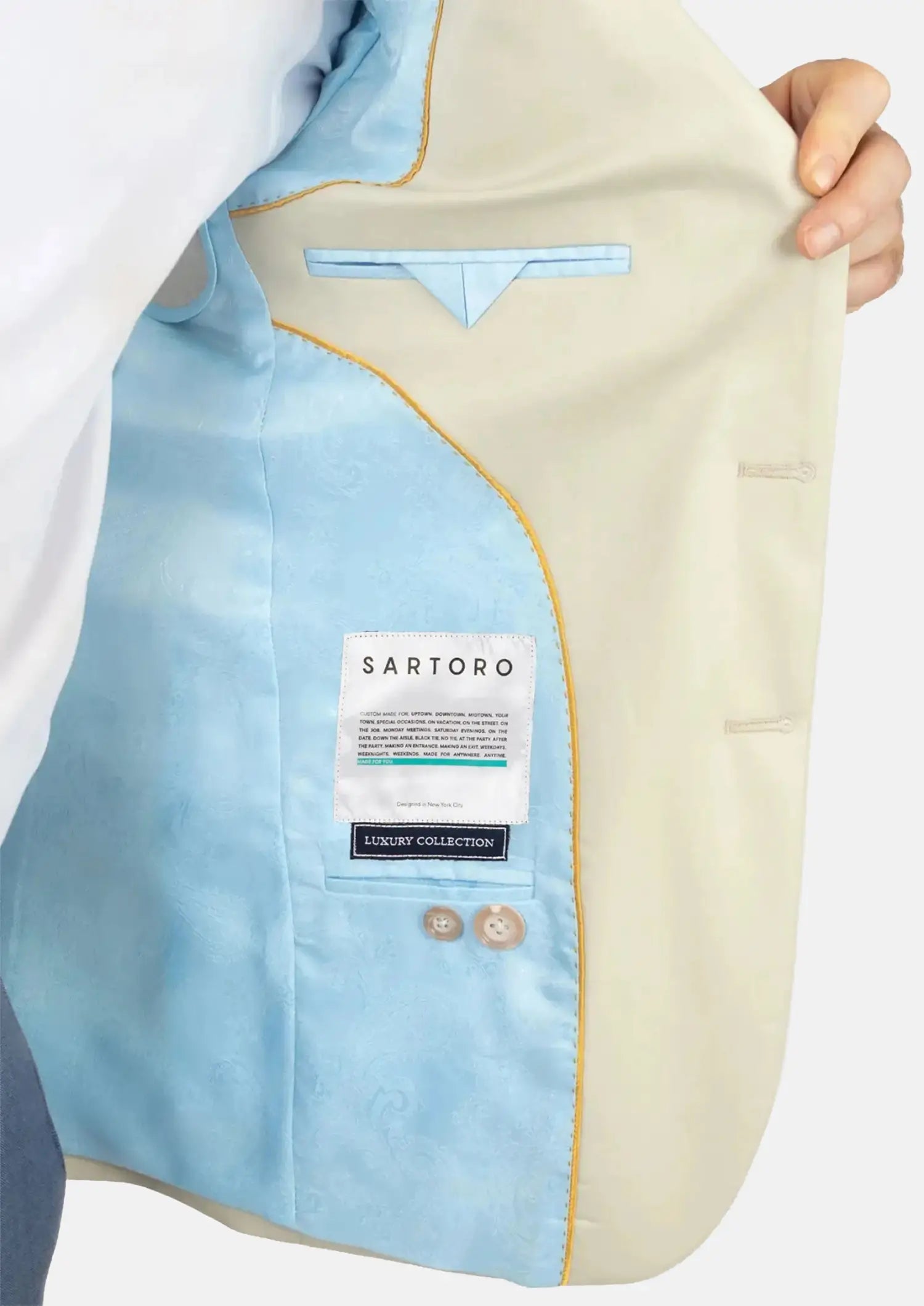 Siena Ivory Twill Suit181