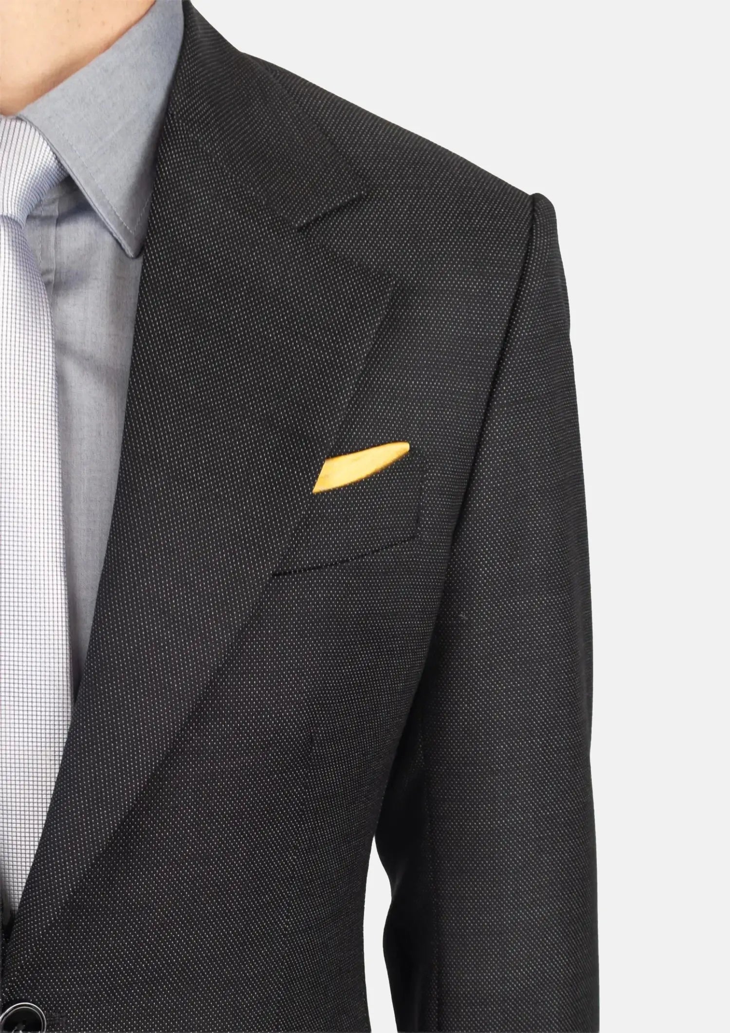Ellis Black Pindot Suit410