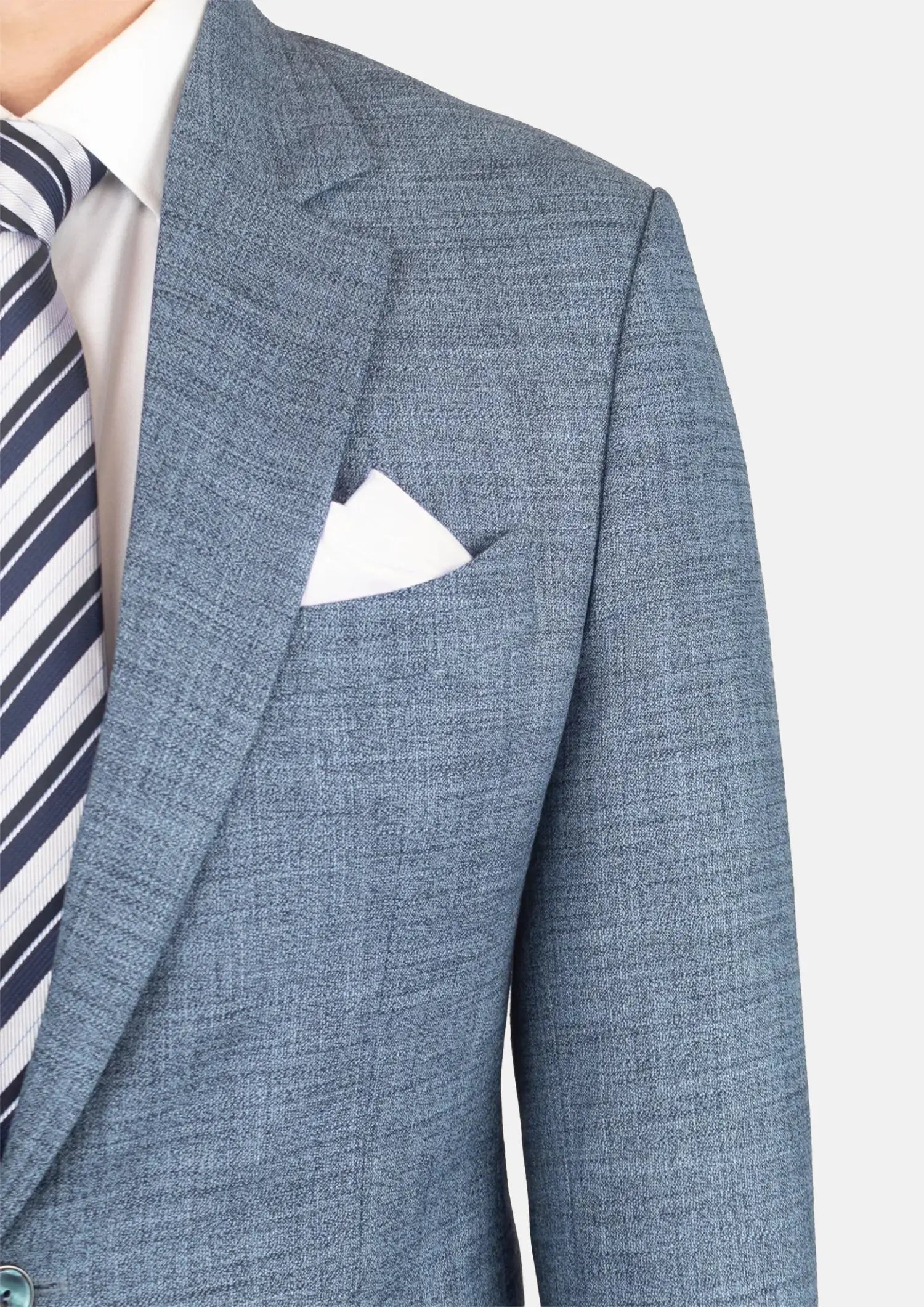 Astor Mid Blue Hopsack Jacket790