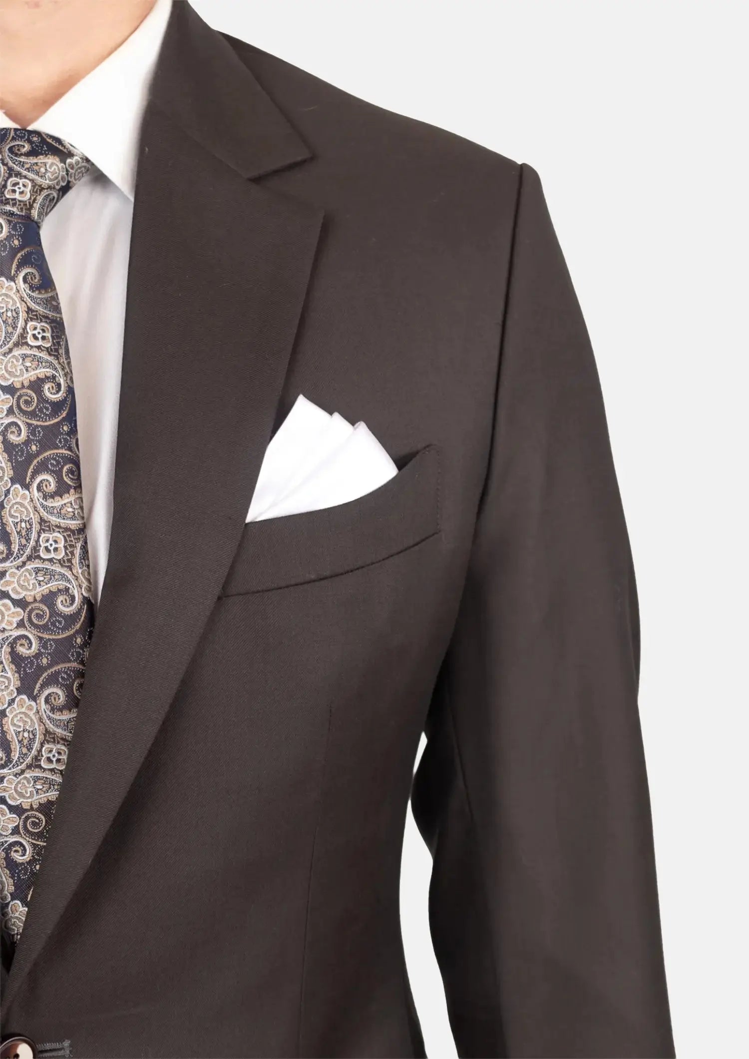 Astor Sable Brown Twill Suit878