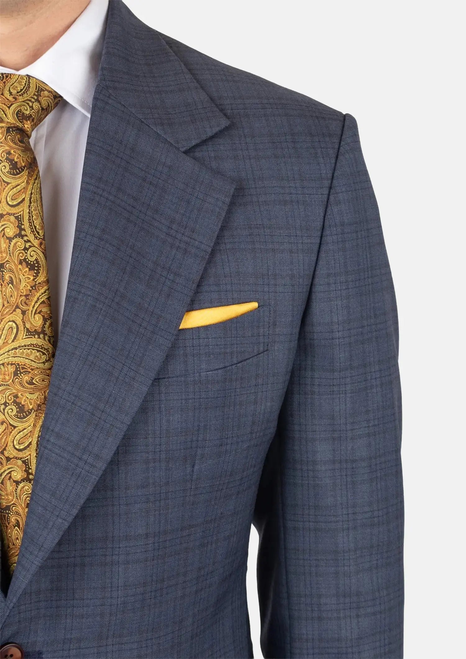 Twilight Blue Plaid Suit614
