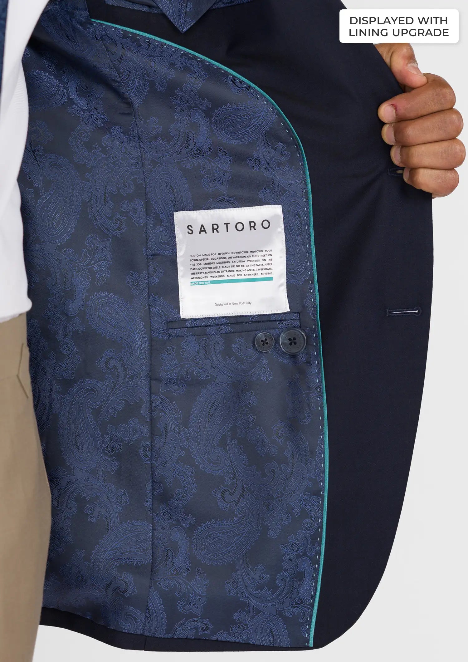 Deep Navy Ellis Jacket