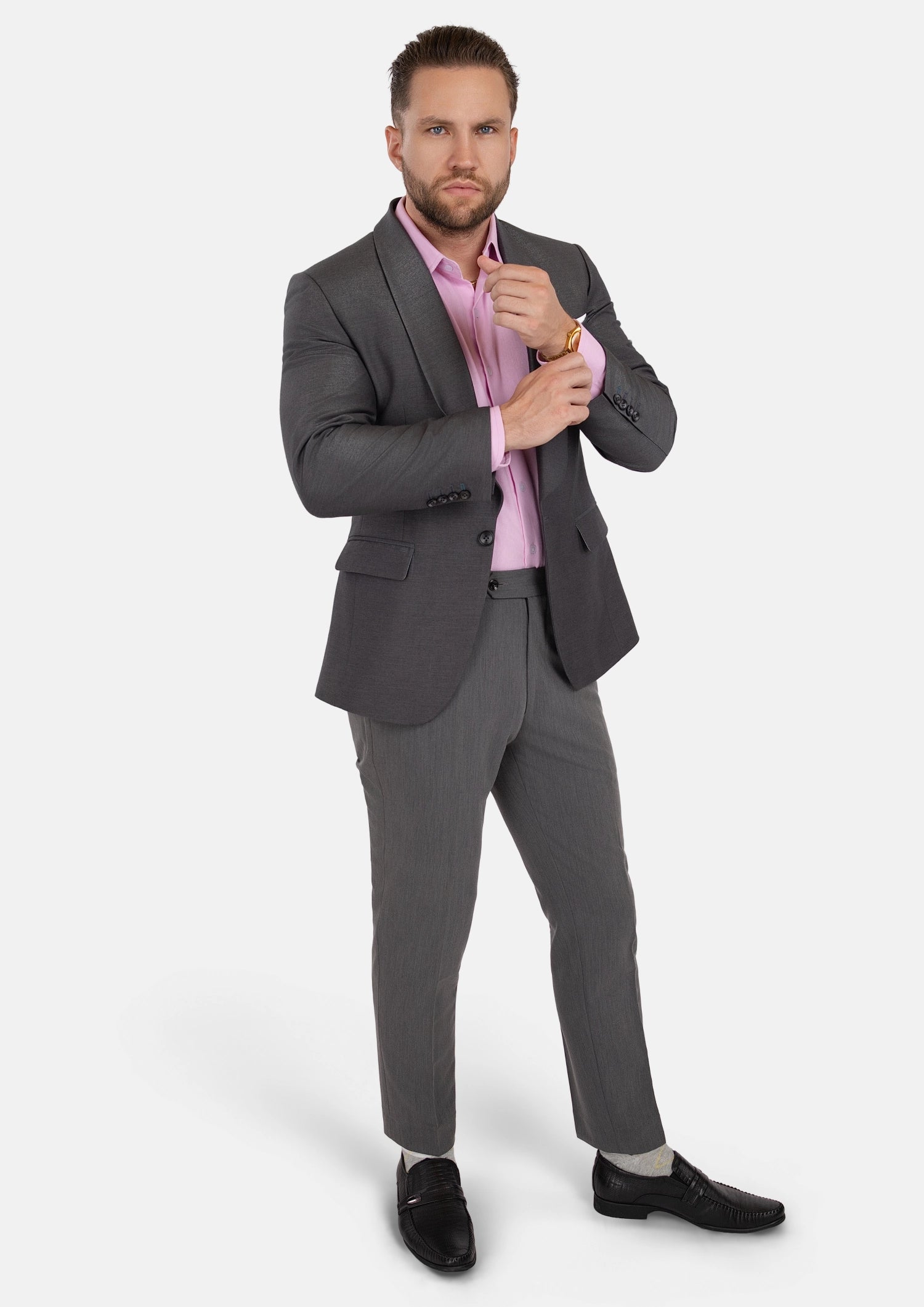 Monroe Shimmer Grey Jacket