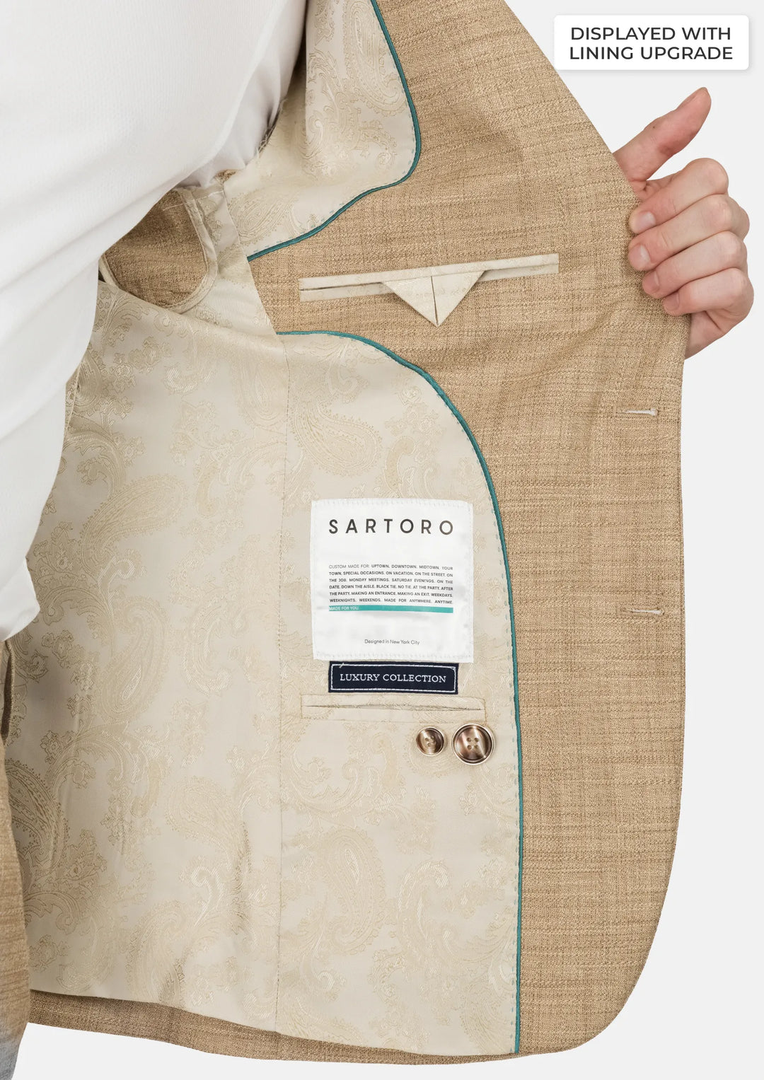 Sandstone Bamboo Astor Jacket