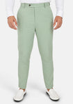 Fern Green Linen Pants