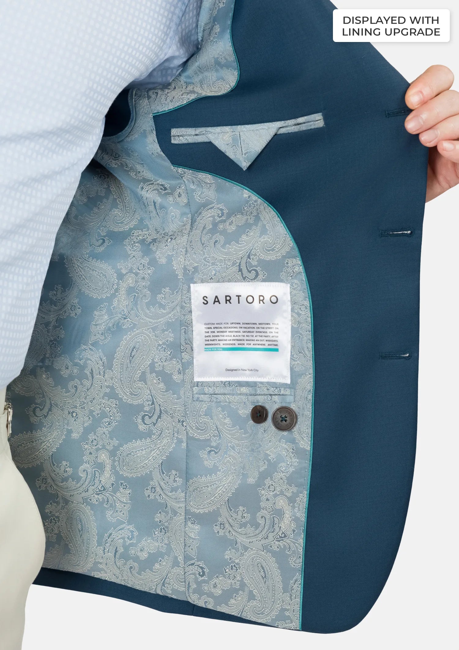Aegean Blue Thompson Jacket