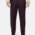 Obsidian Purple Italian Wool Pants