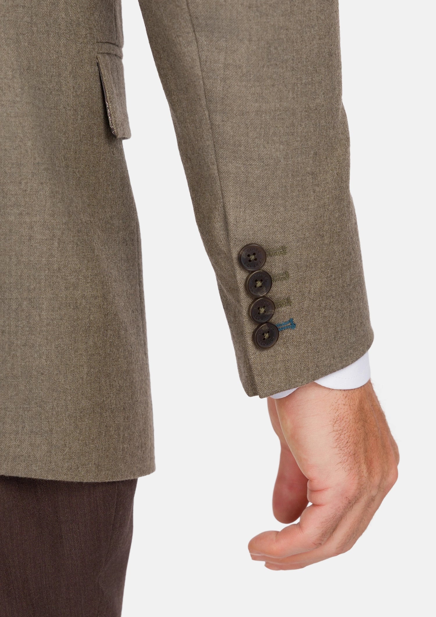Astoria Brown Flannel Astor Jacket