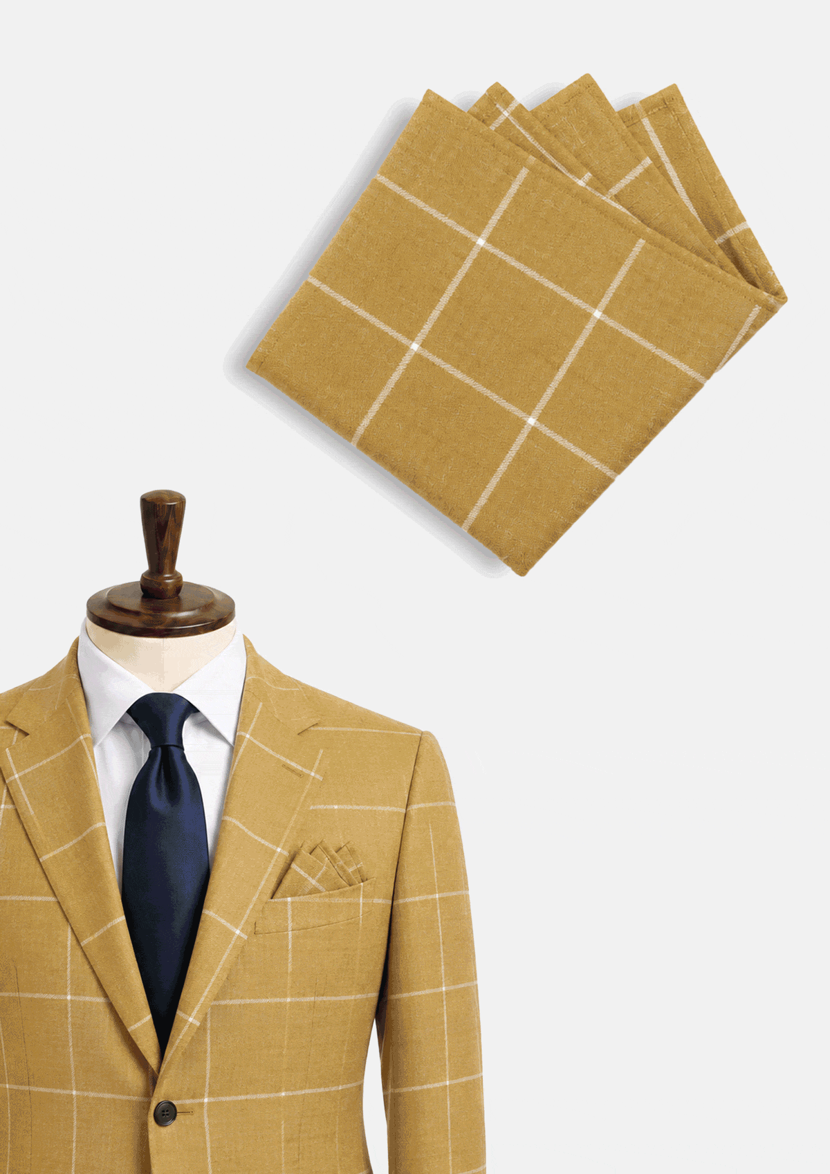Matching Suit Fabric Pocket Square194