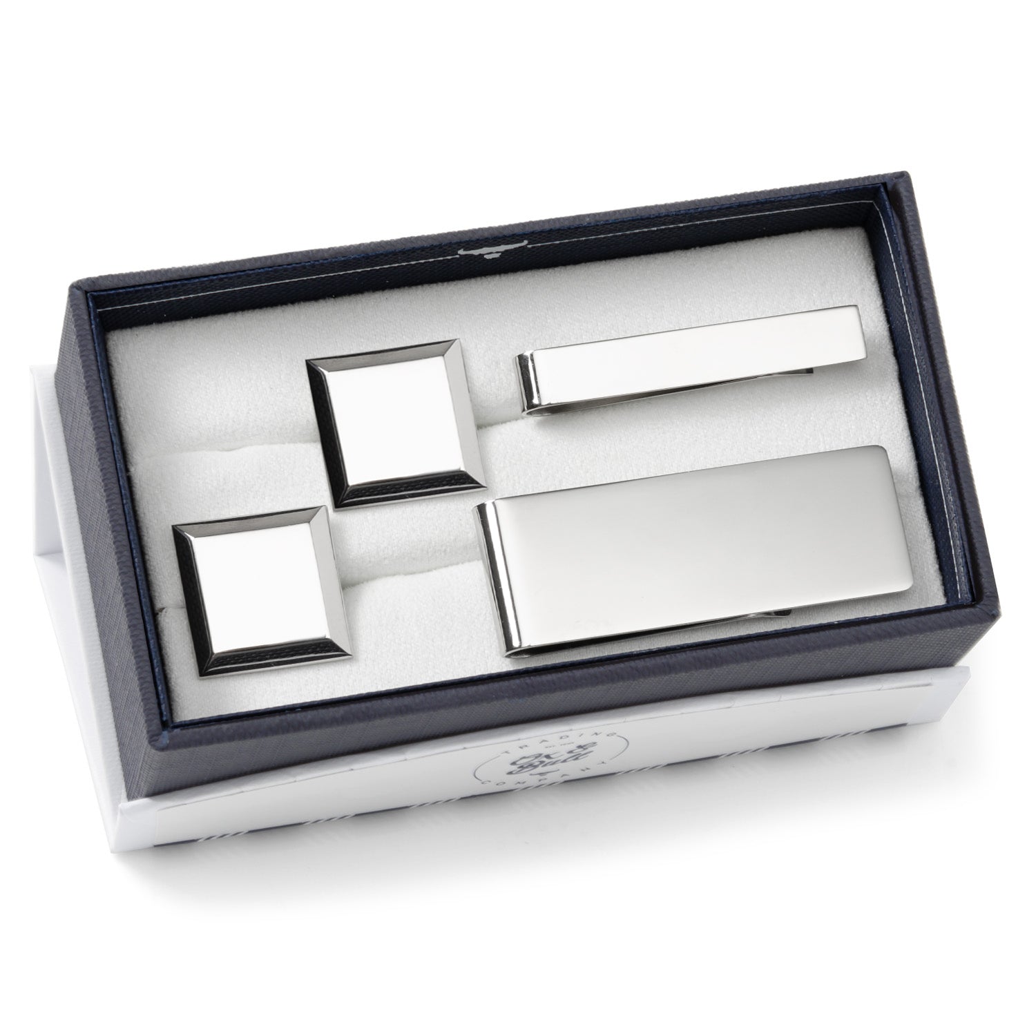 Engravable Beveled Square 3-Piece Gift Set — close-up detail119