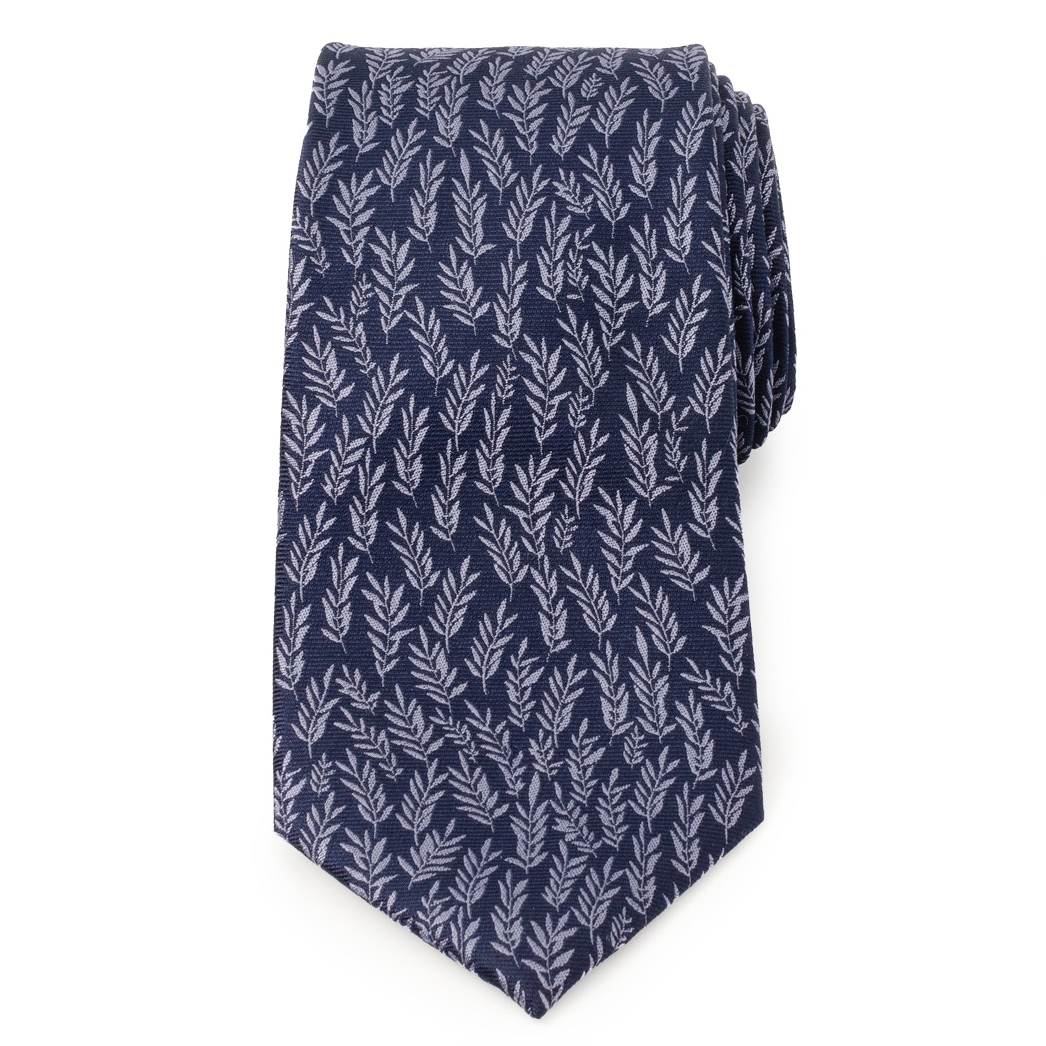Blue Leaf Men's Tie155