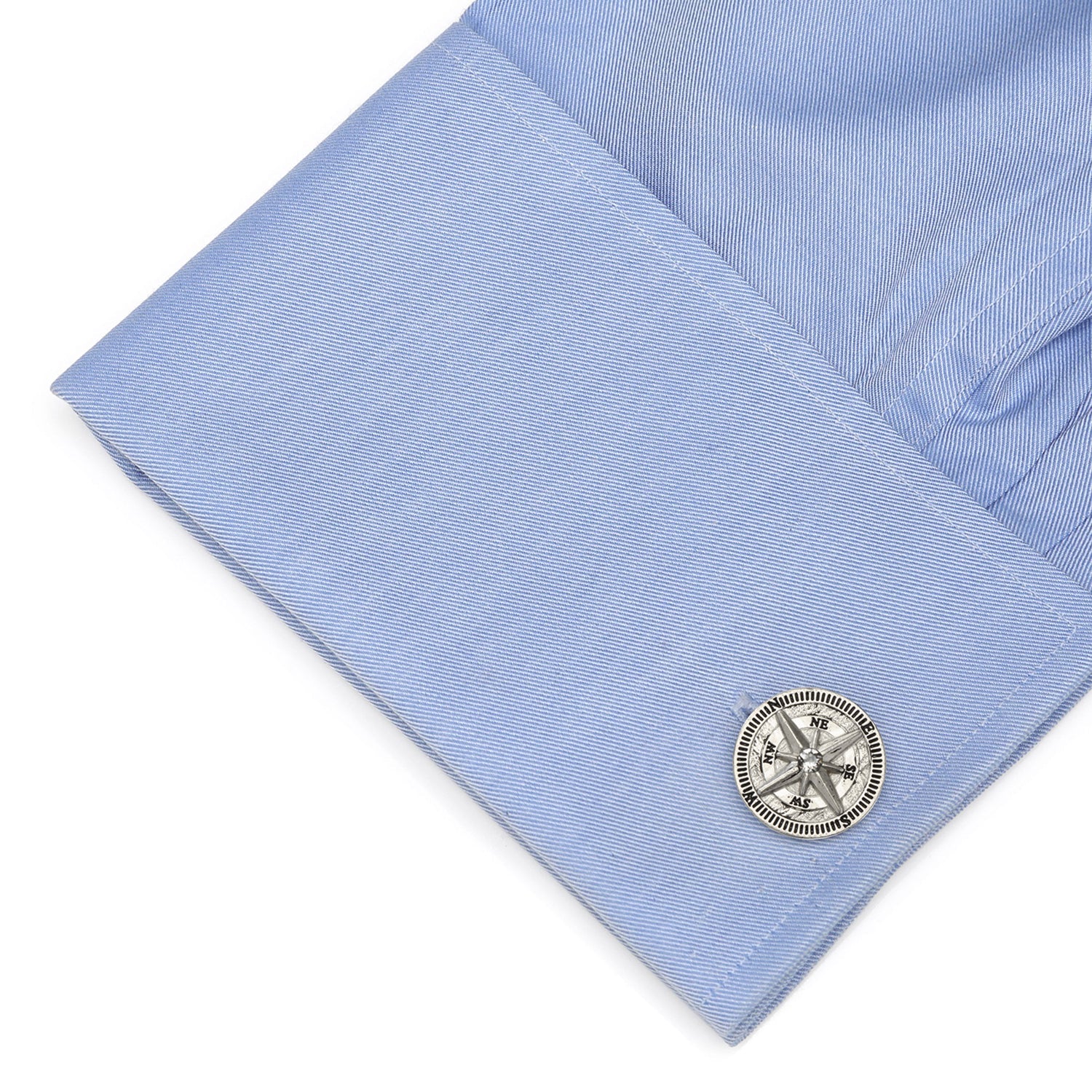 Antique Compass Stainless Steel Cufflinks102