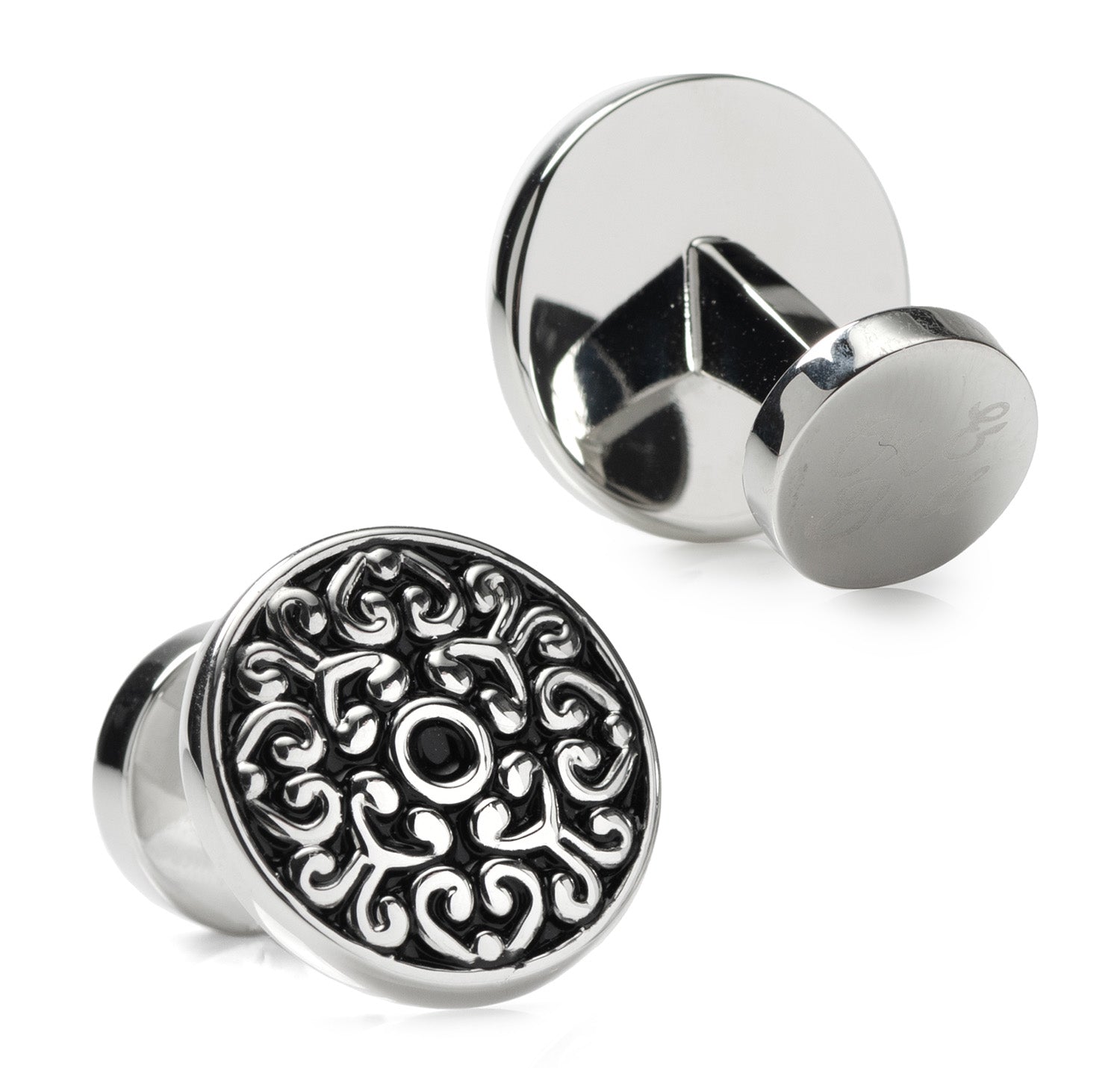 Antique Filigree Round Cufflinks580