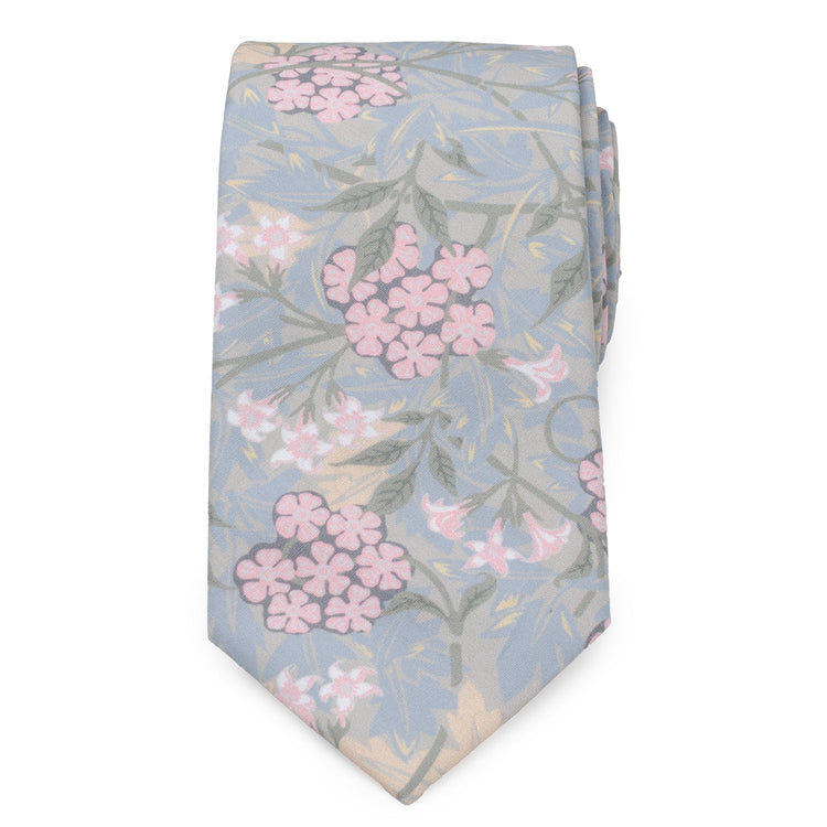 Light Blue Floral Men's Tie926