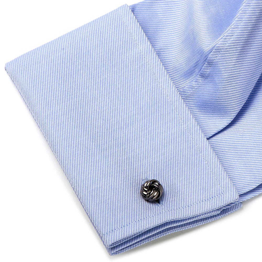 Gunmetal Knot Cufflinks483