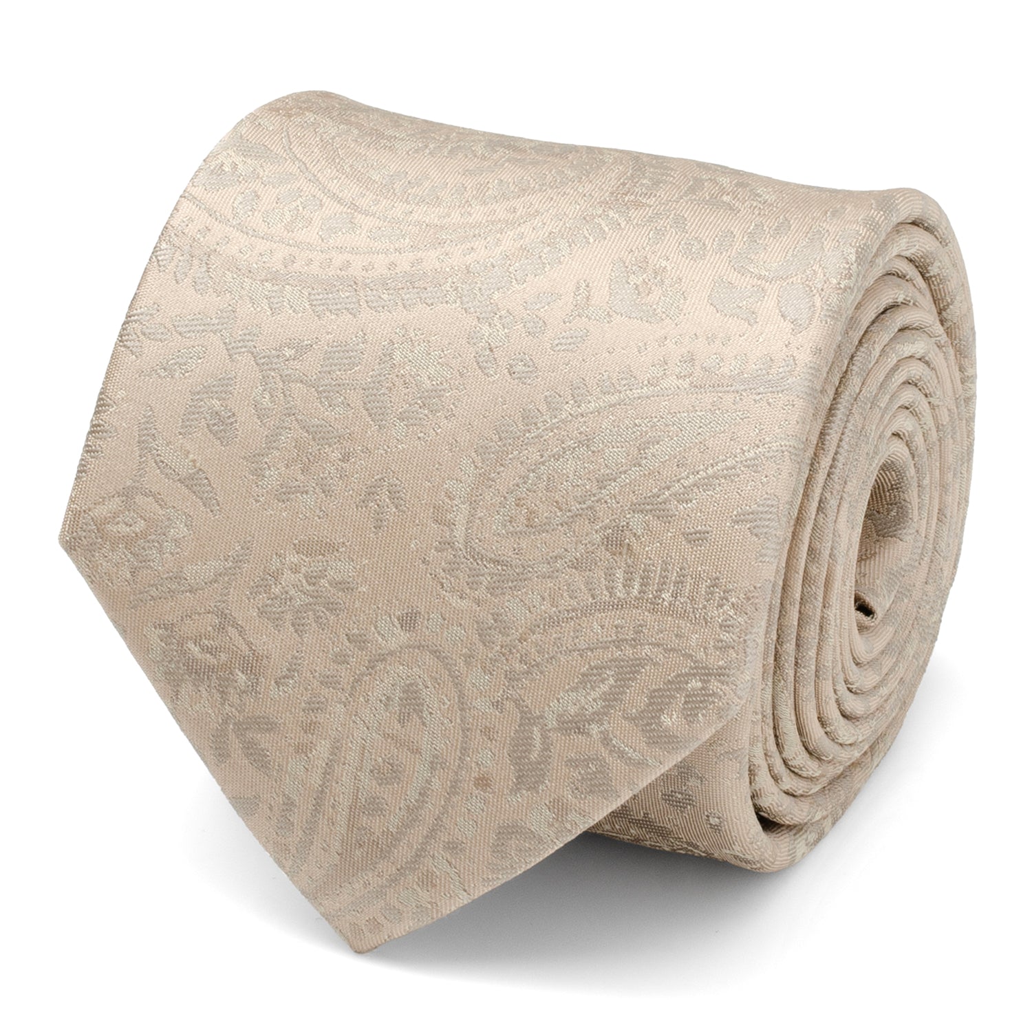 Champagne Paisley Men's Tie128