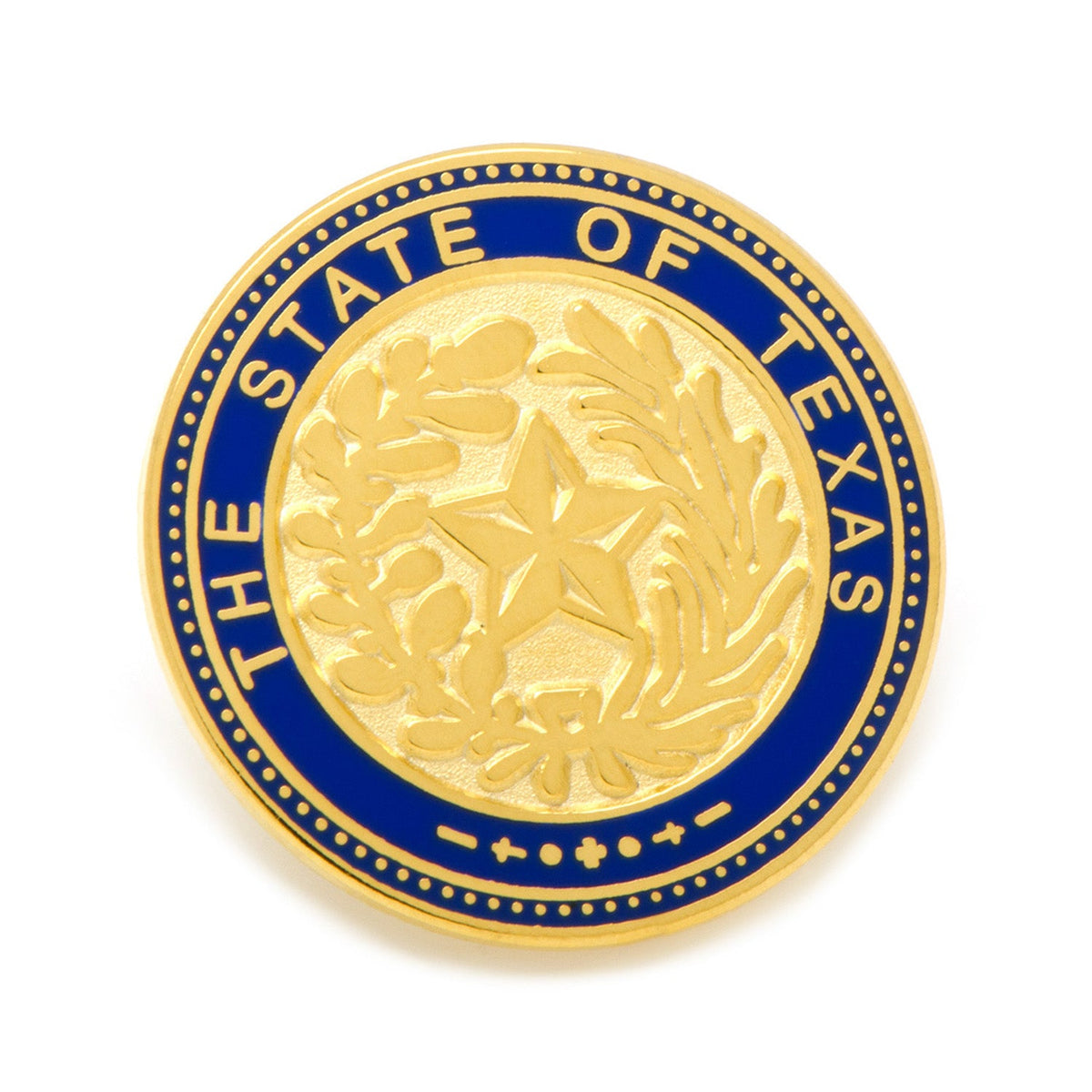 State of Texas Seal Lapel Pin800