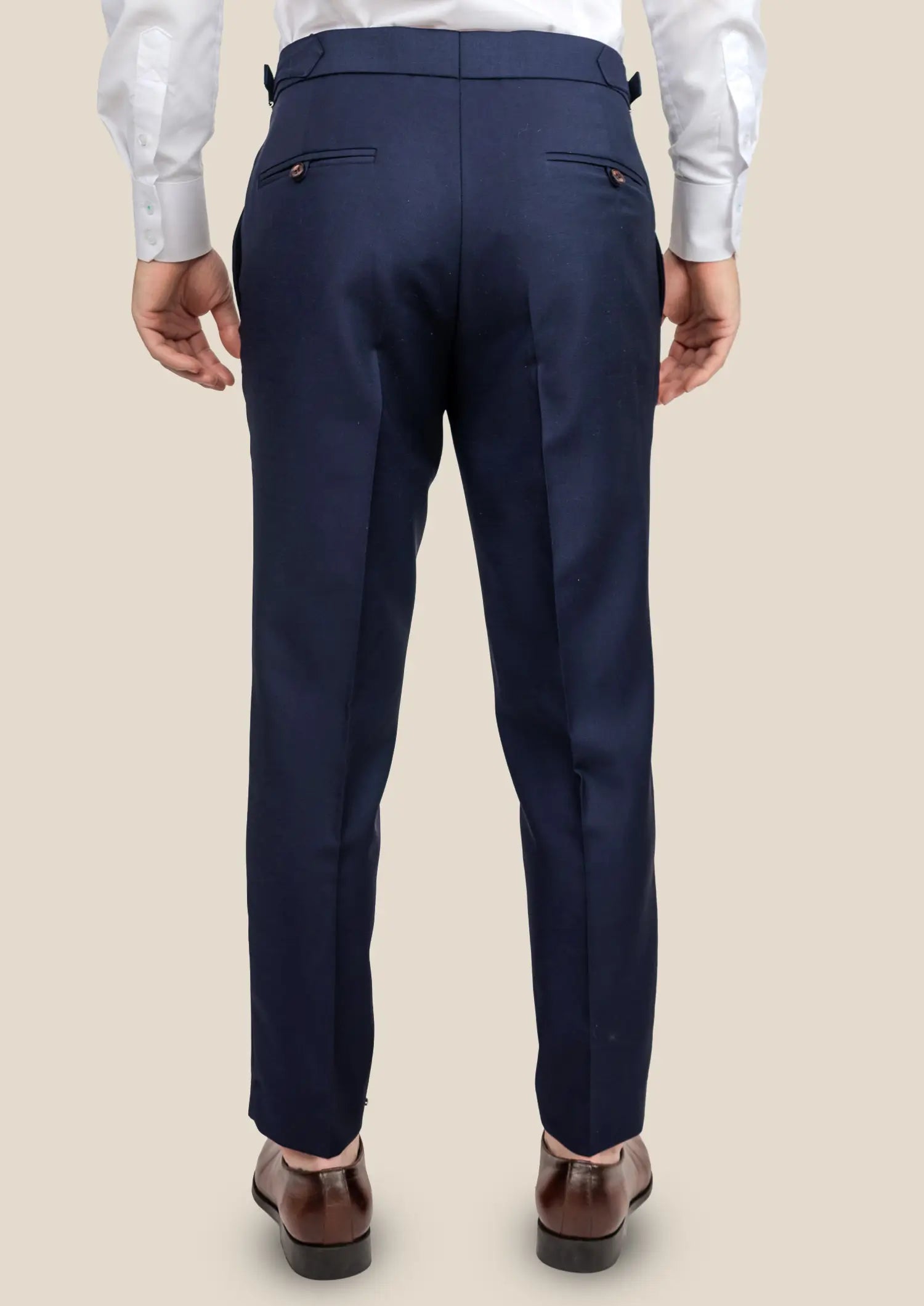 Midnight Blue Mohair Pants629