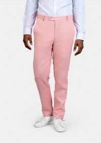 Salmon Linen Pants