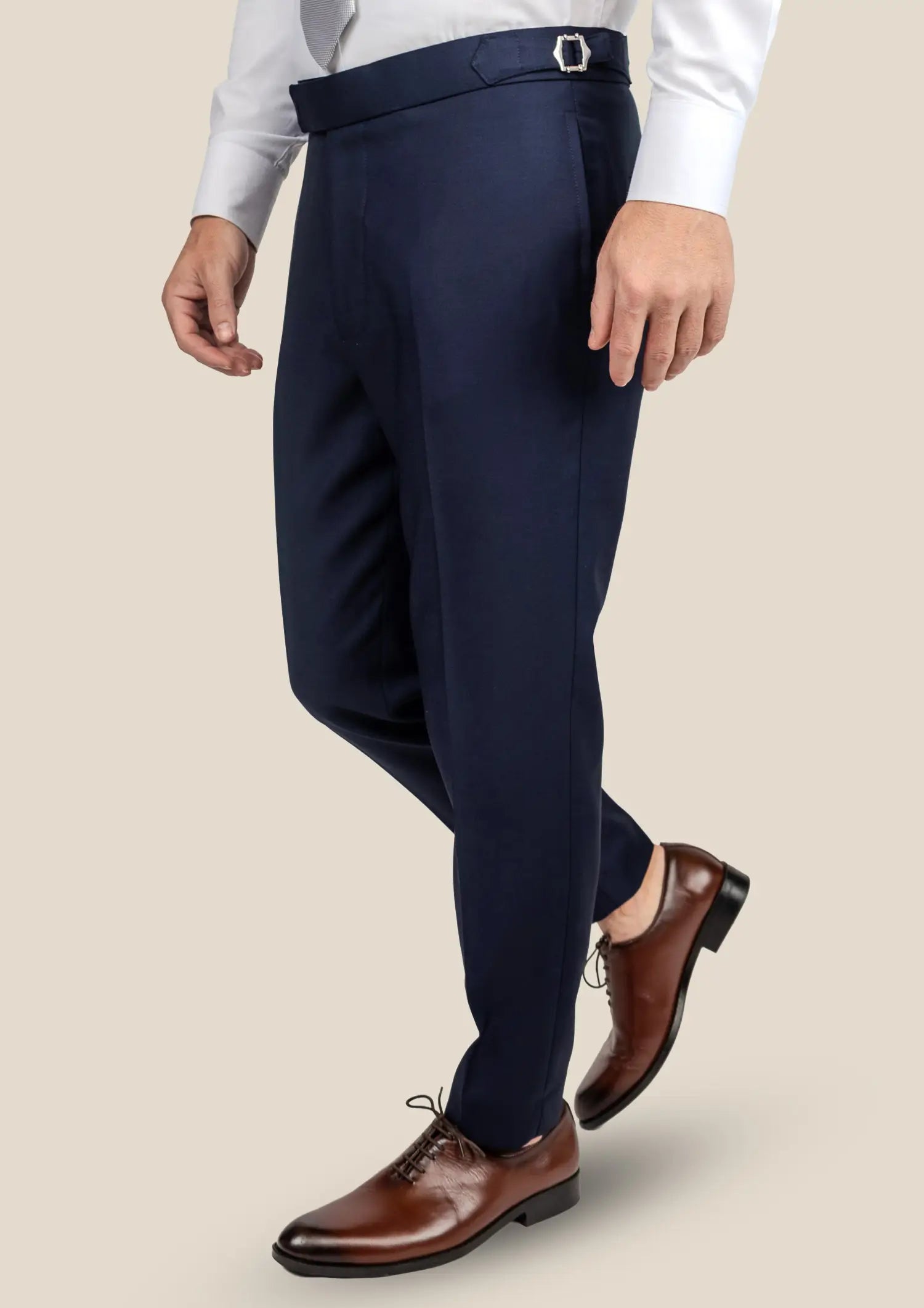 Midnight Blue Mohair Pants338