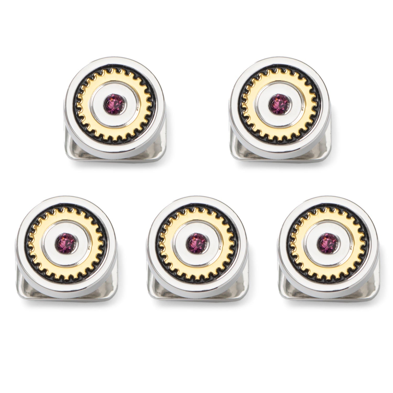 Gear Amethyst Stone 5-Studs763