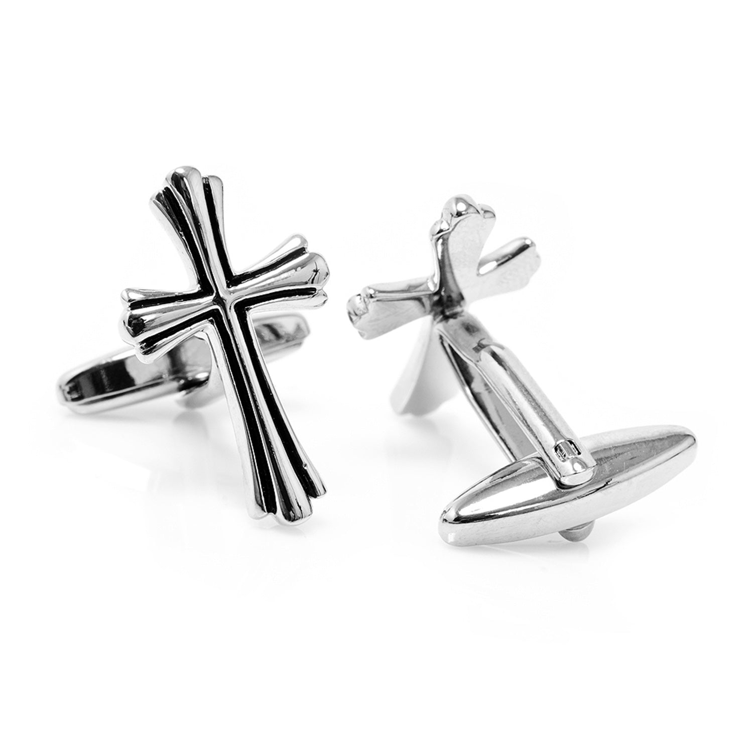 Silver Cross Cufflinks839