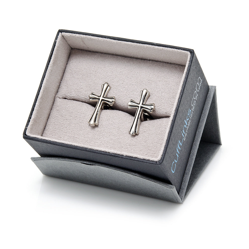 Silver Cross Cufflinks49