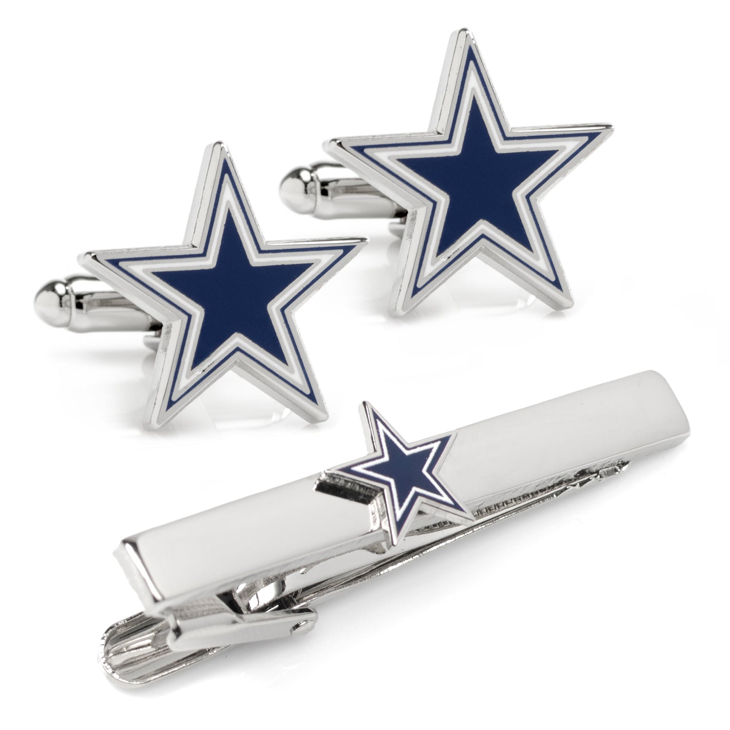 NFL Dallas Cowboys Cufflinks and Tie Clip Gift Set642