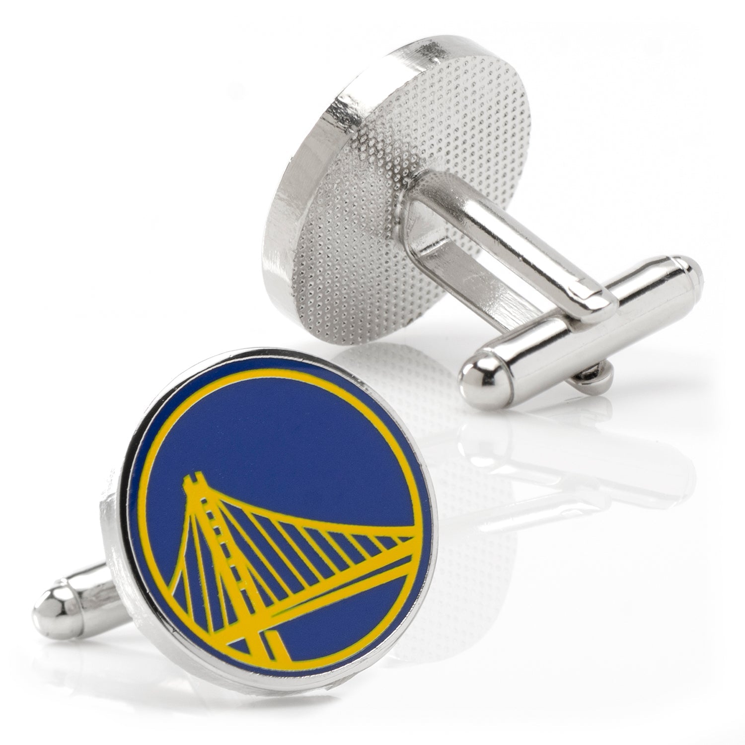 NBA Golden State Warriors Cufflinks — close-up detail892