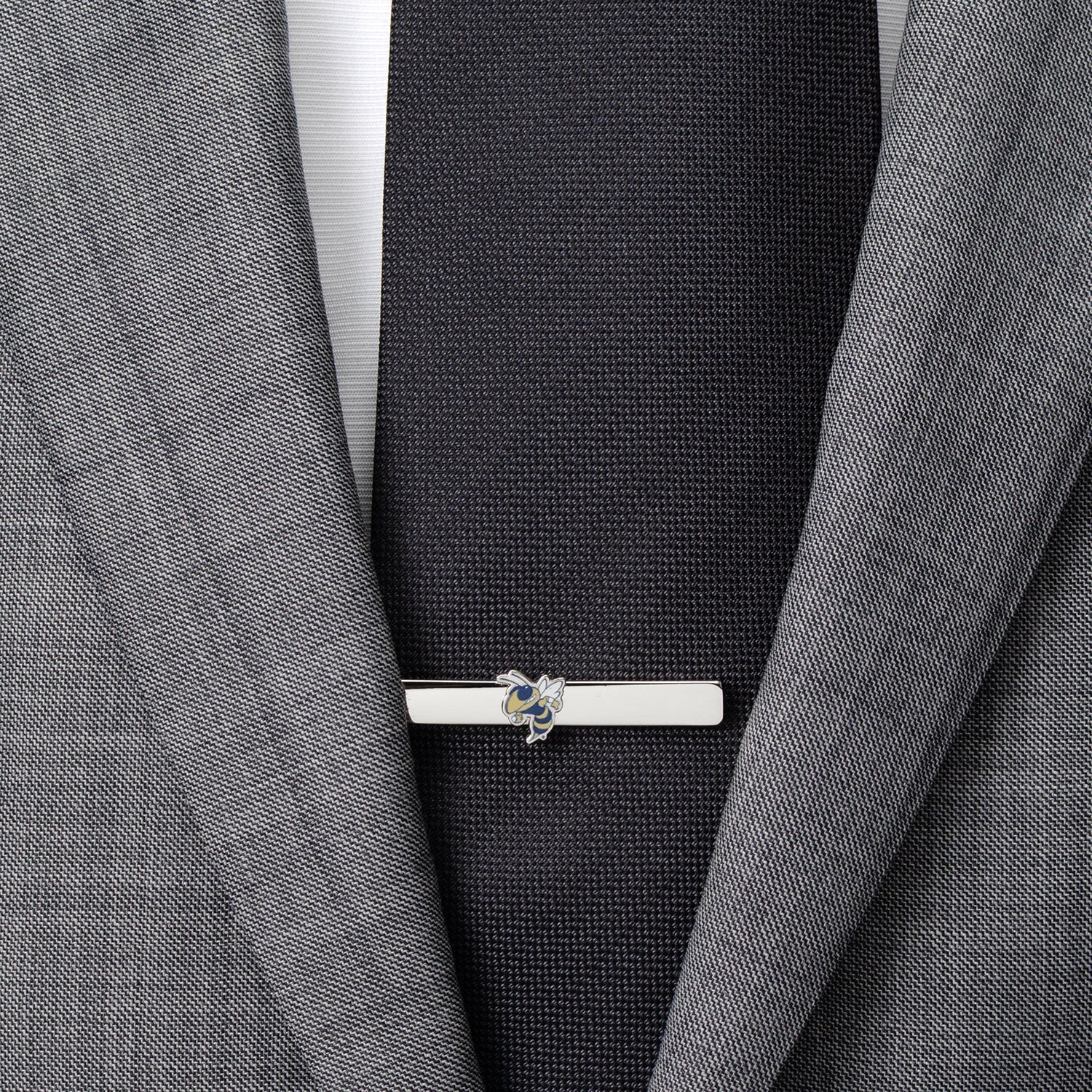 NCAA Georgia Tech Yellow Jackets Tie Clip — close-up detail341