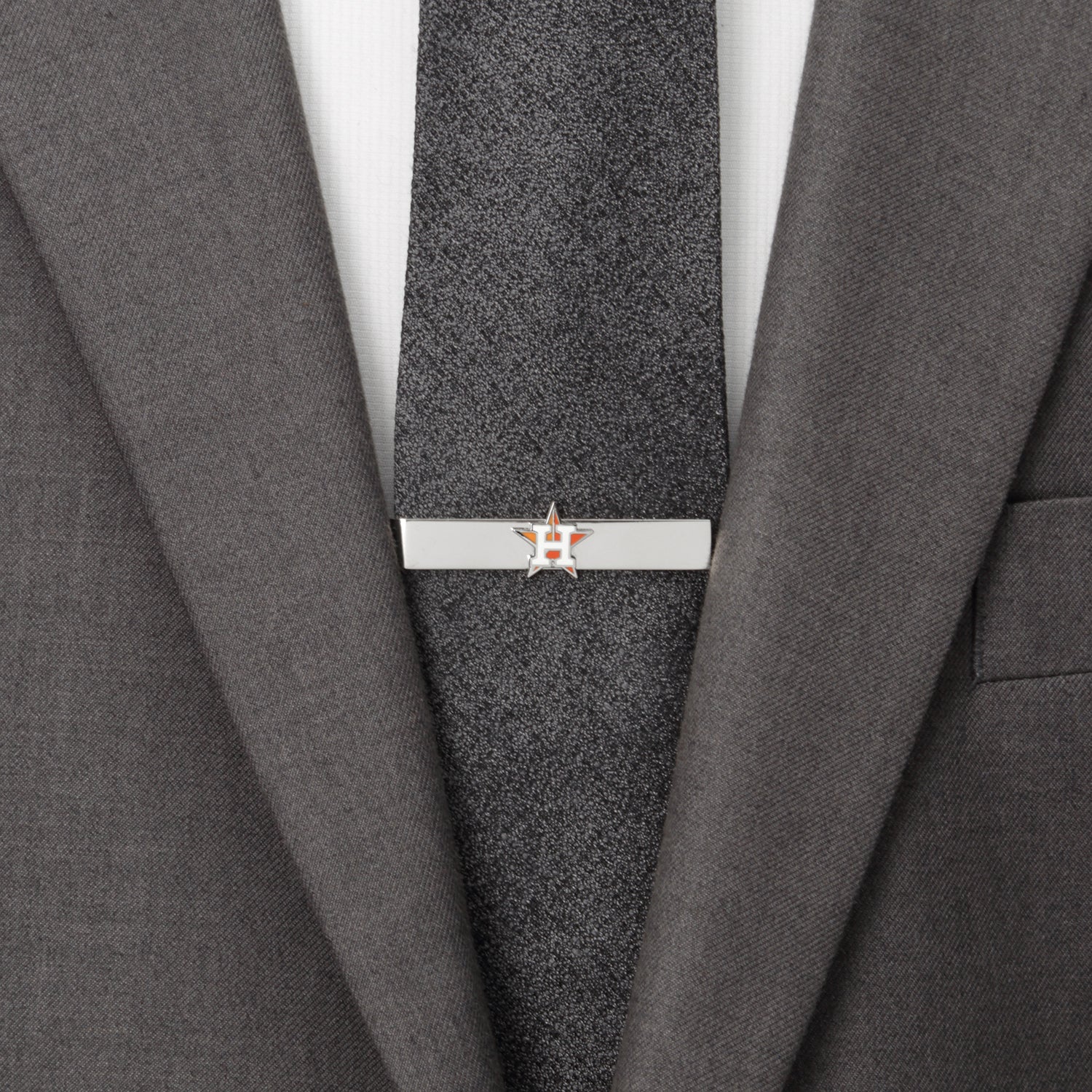 MLB Houston Astros Cufflinks and Tie Bar Gift Set — gift box223