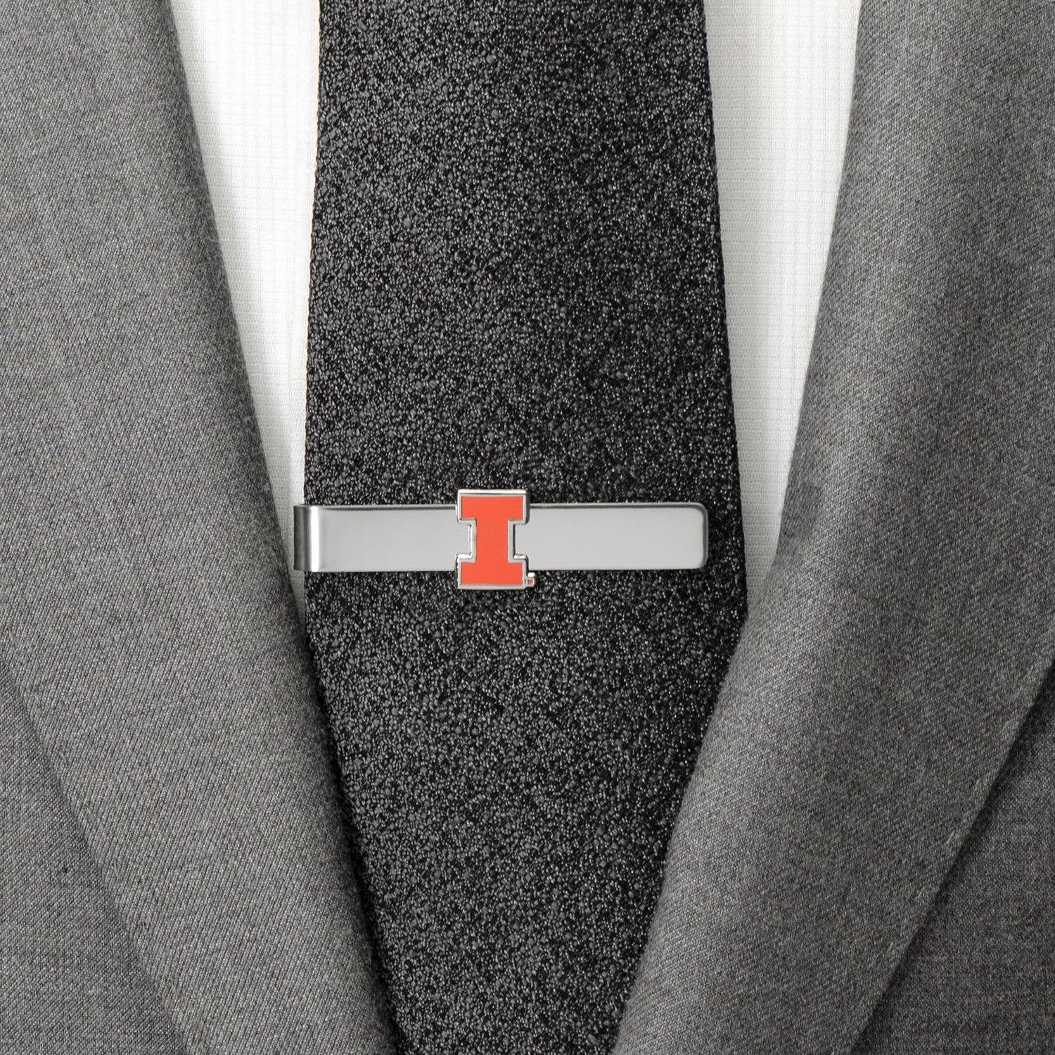 NCAA University of Illinois Cufflinks and Tie Bar Gift Set — view 7425