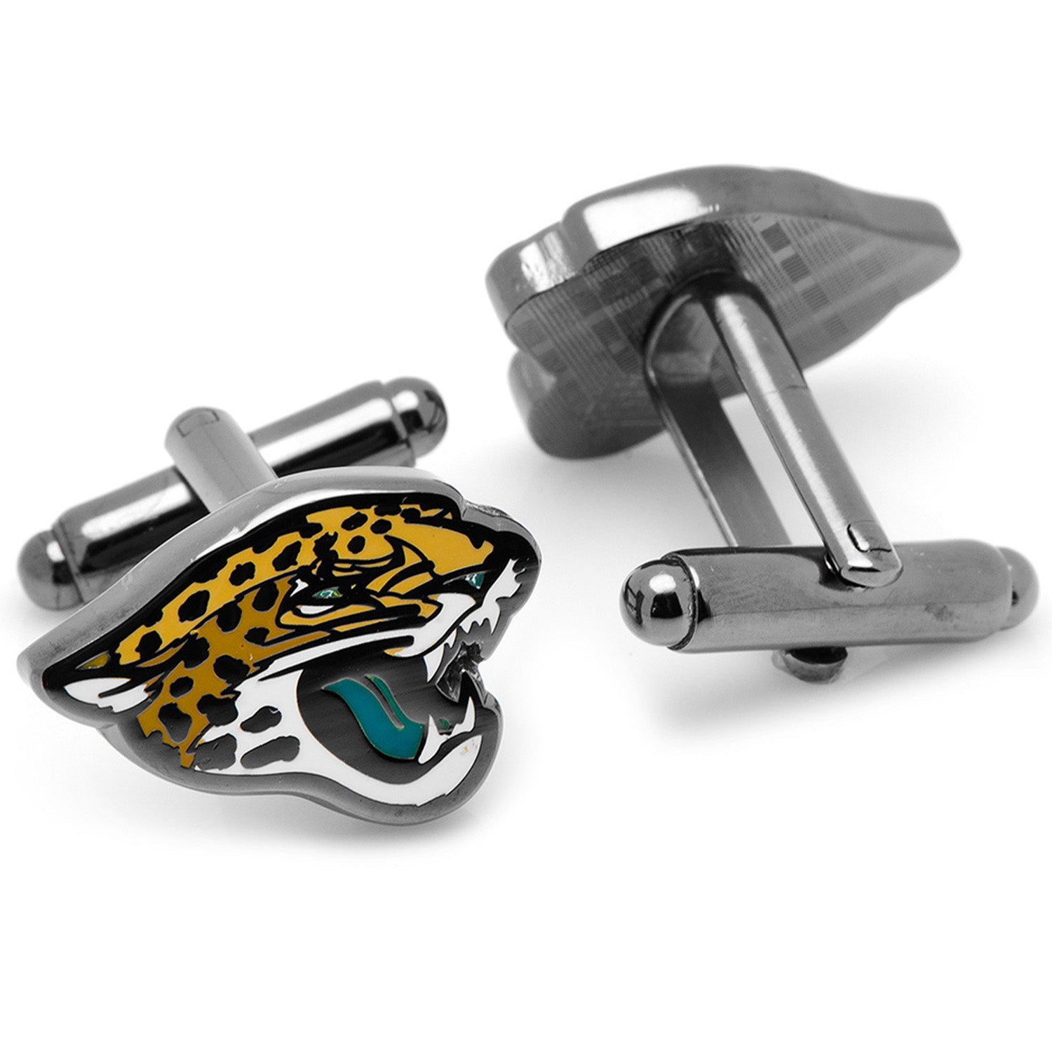 NFL Jacksonville Jaguars Black Cufflinks — close-up detail749
