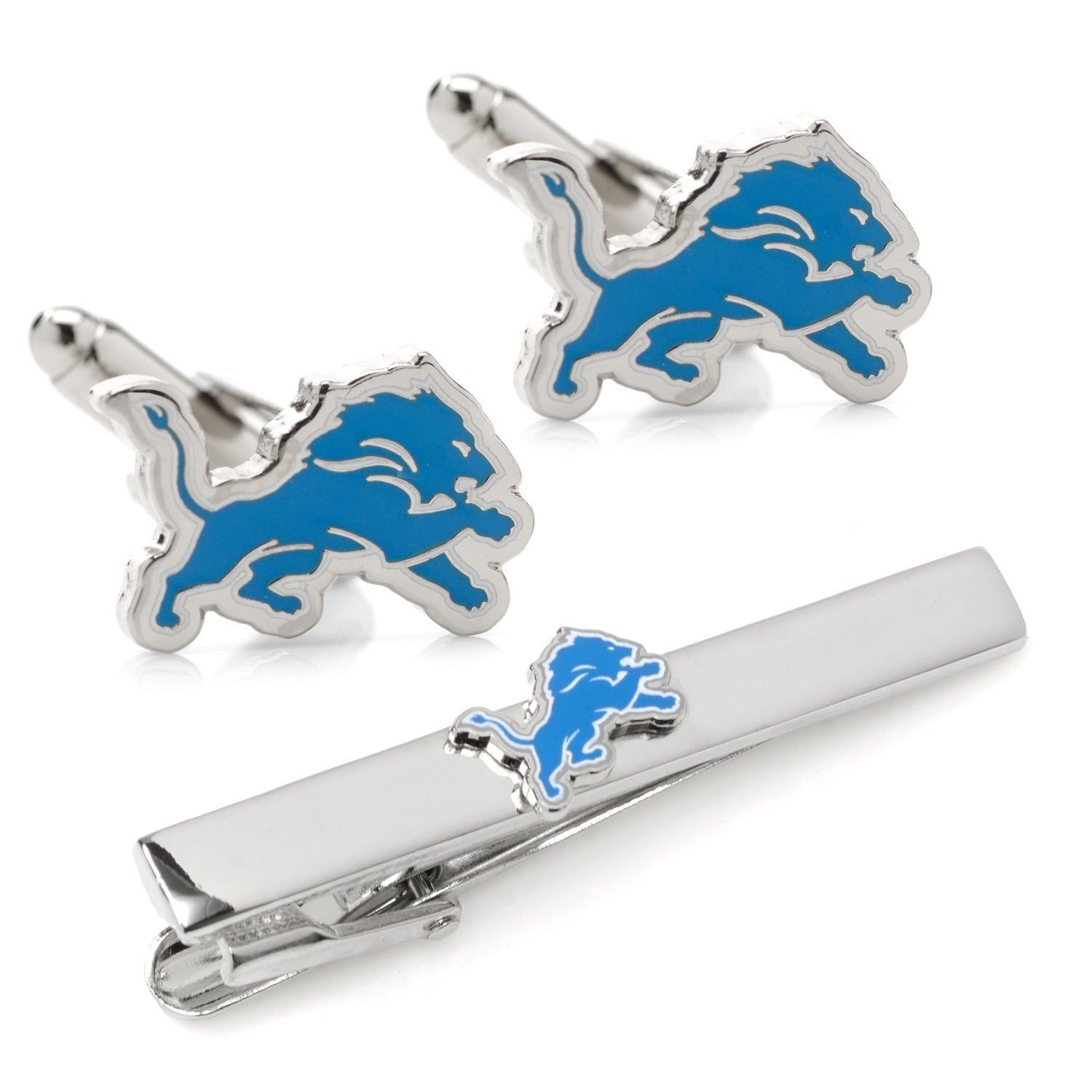 NFL Detroit Lions Cufflinks and Tie Clip Gift Set207